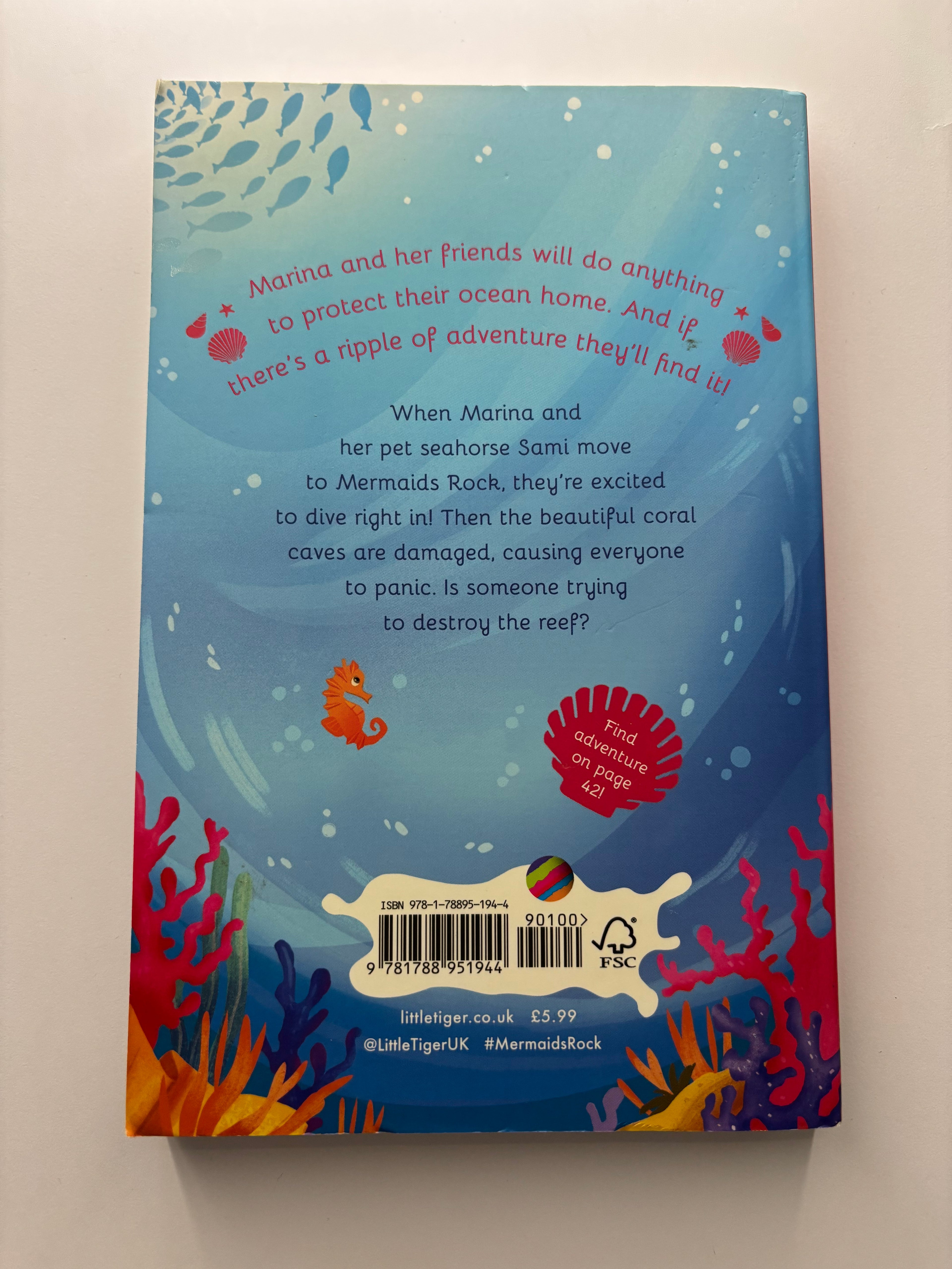 Mermaids Rock- The Coral Kingdom by Linda Chapman & Mirelle Ortega