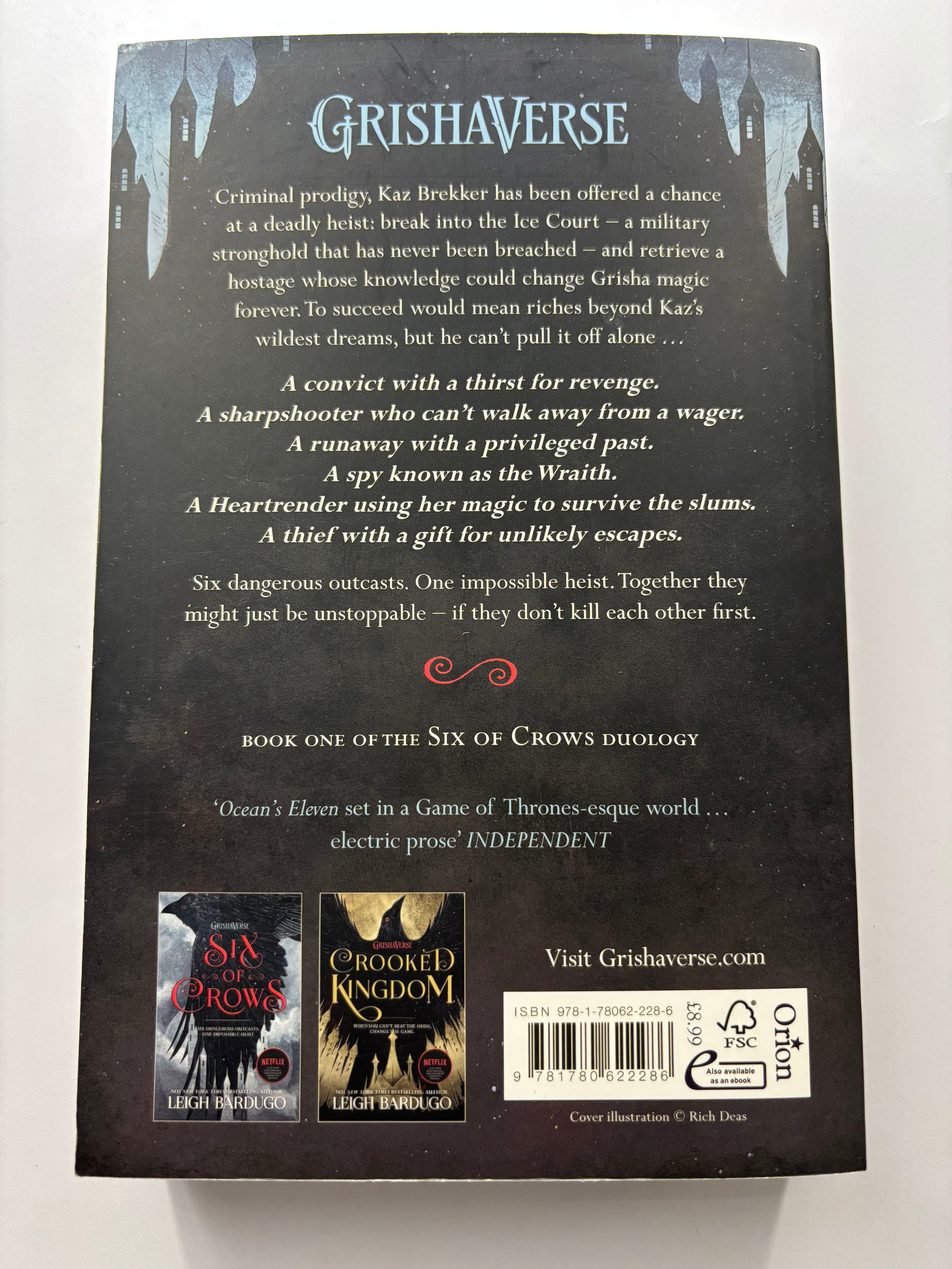 Six of Crows by Leigh Bardugo