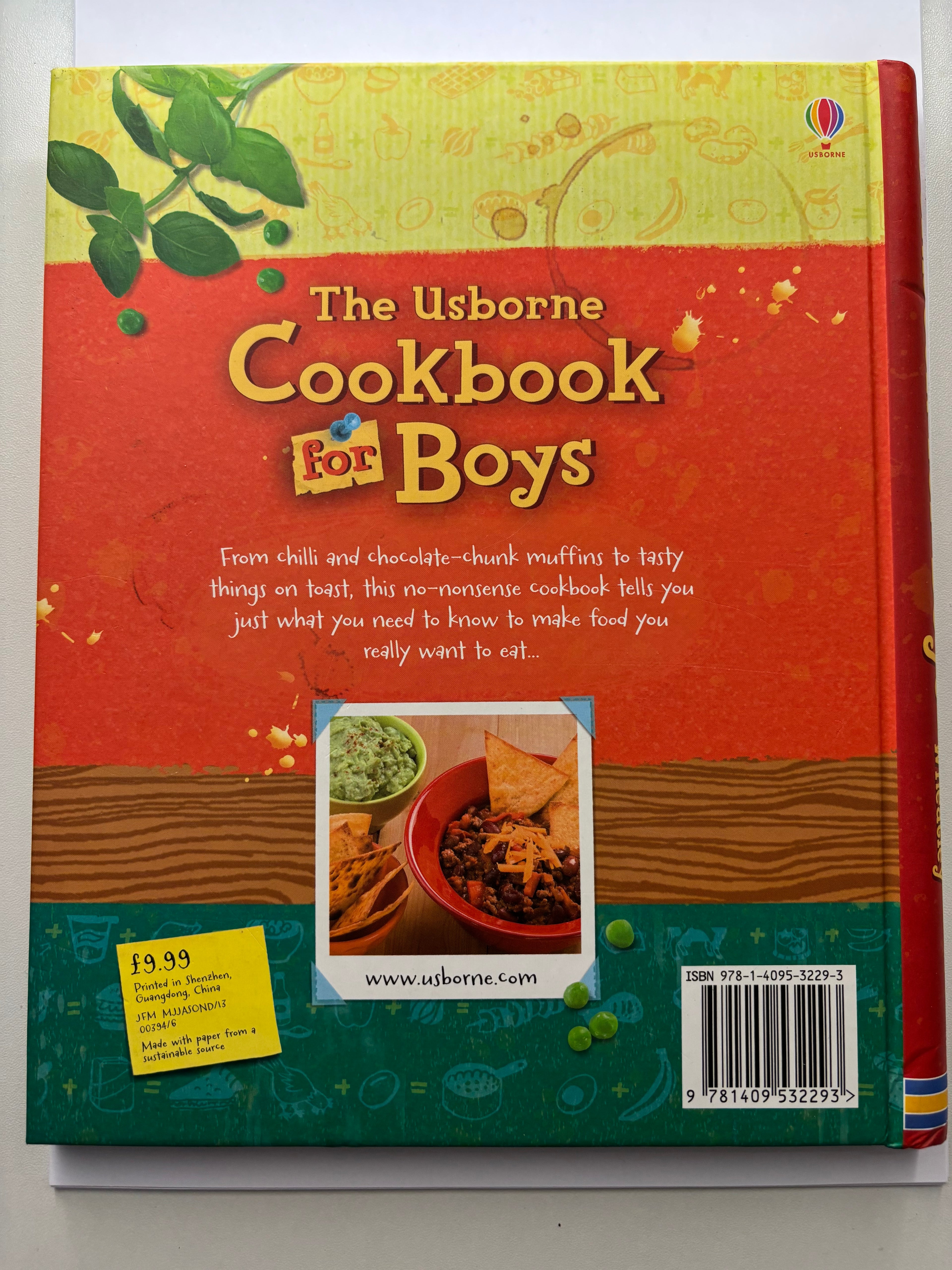 The Usborne Cookbook for Boys