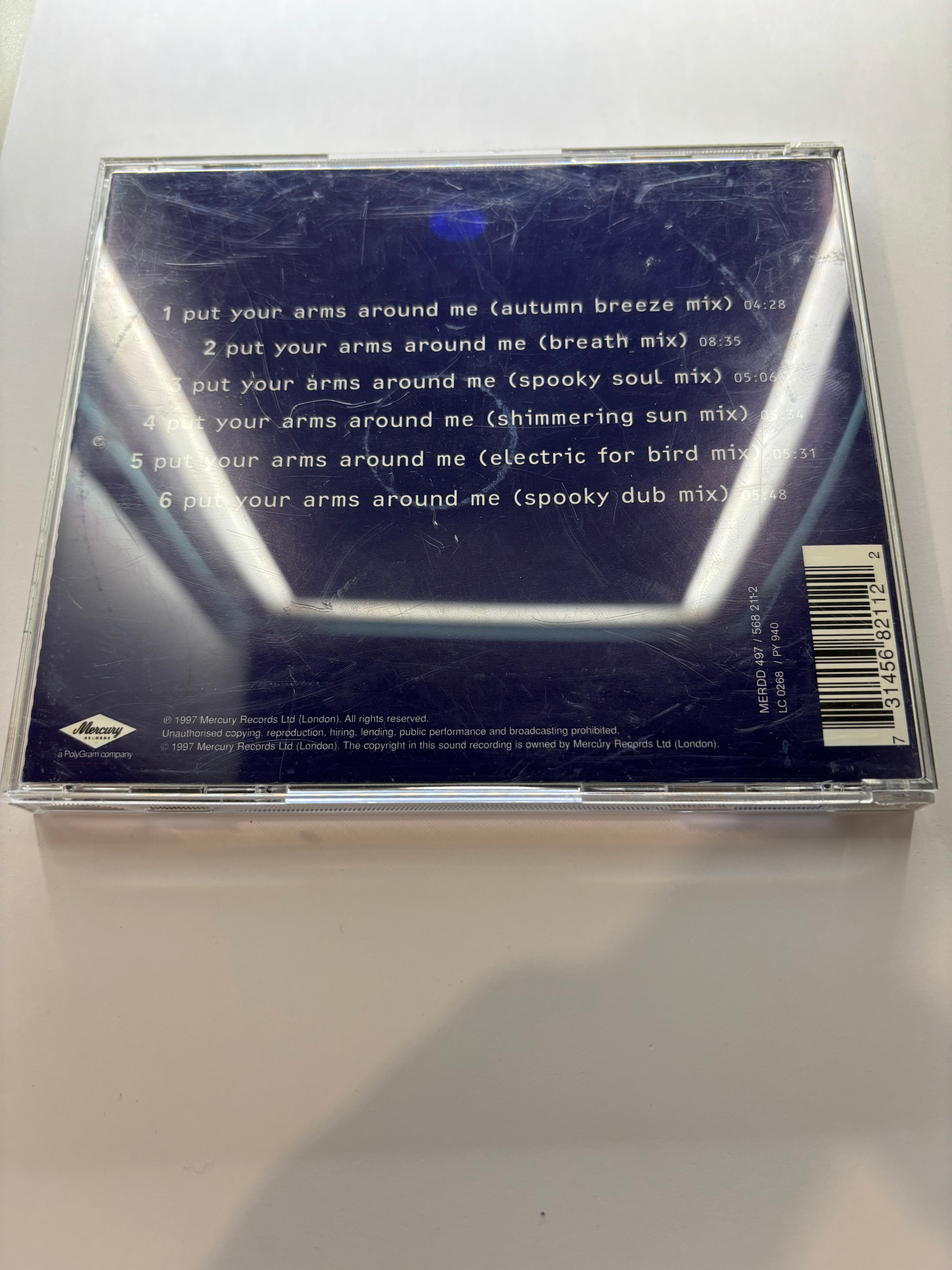 Texas- Put your Arms around me CD