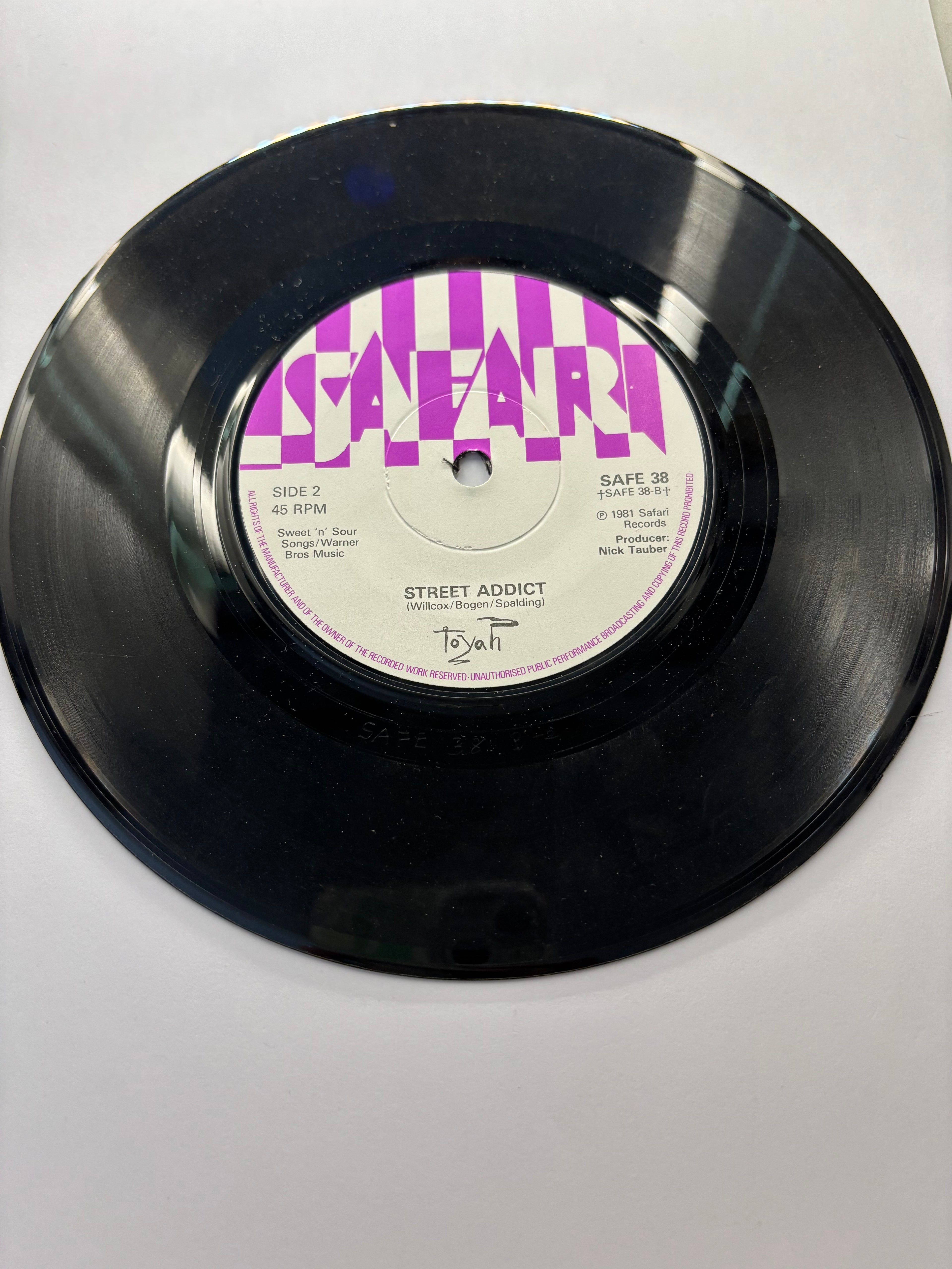 Toyah- Thunder in the Mountains 7’’ Vinyl Single 1981