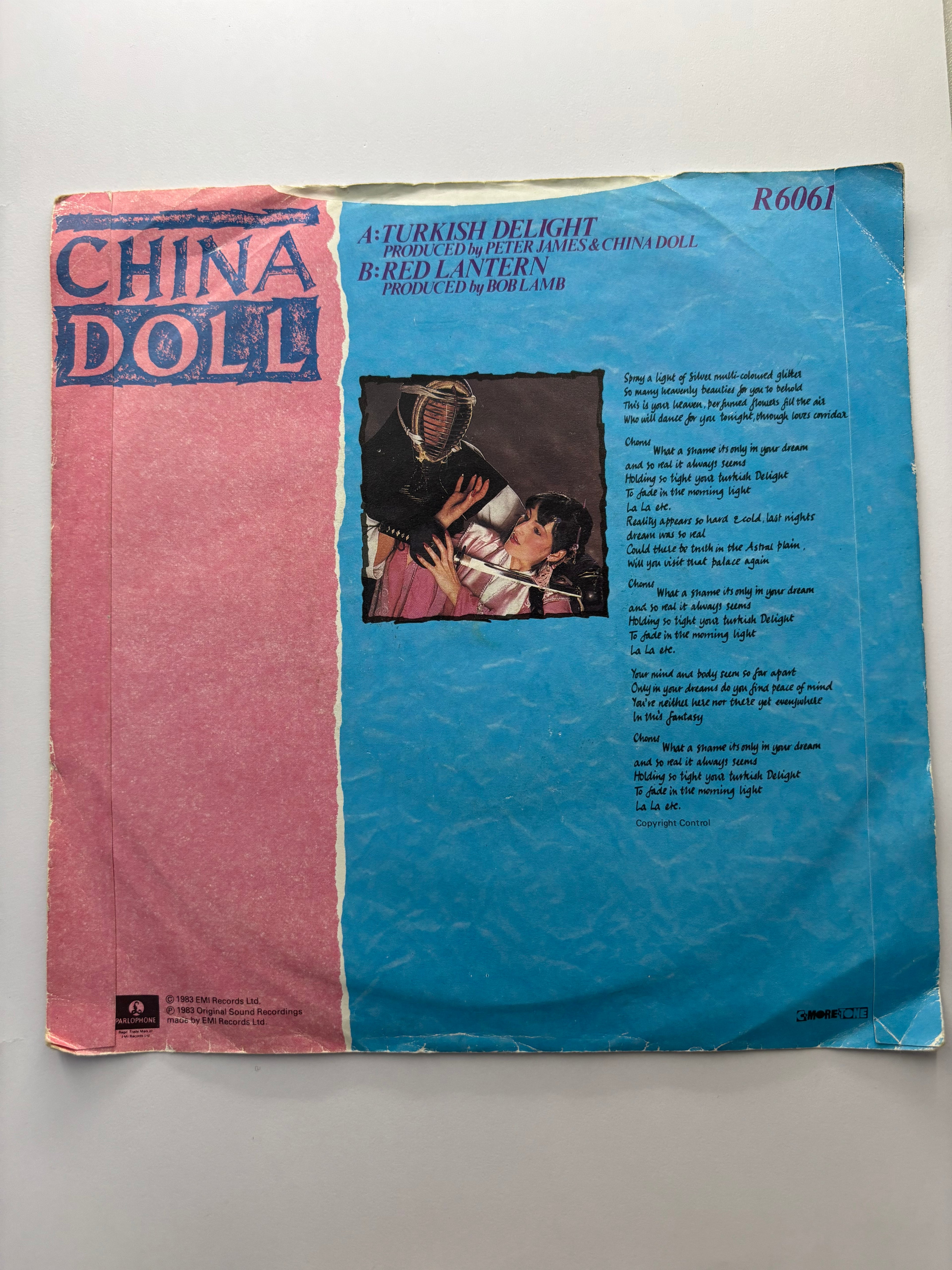 China Doll- Turkish Delight 7’’ Vinyl Single 1983