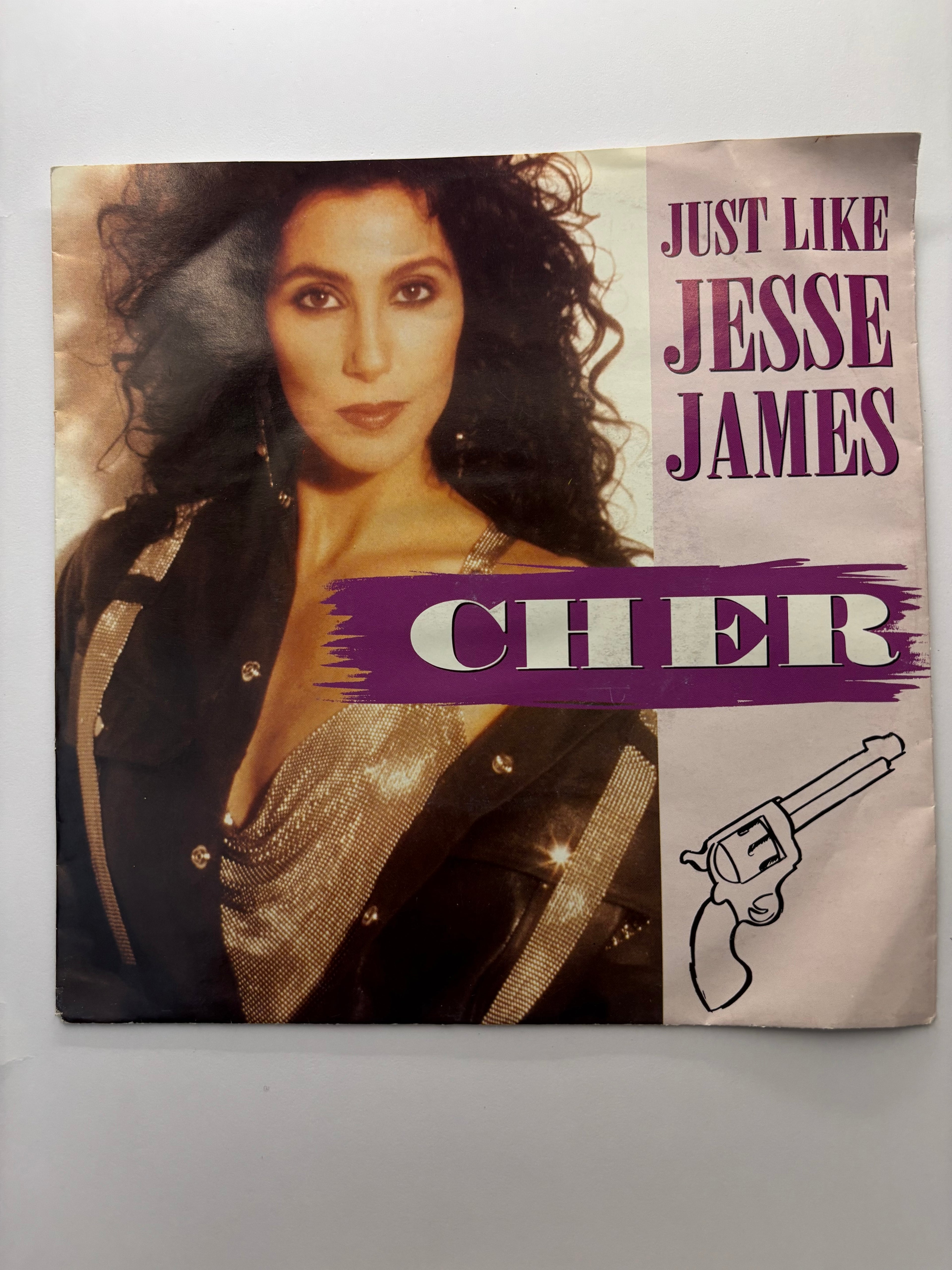 Cher- Just Like Jesse James 7’’ Vinyl Single 1989