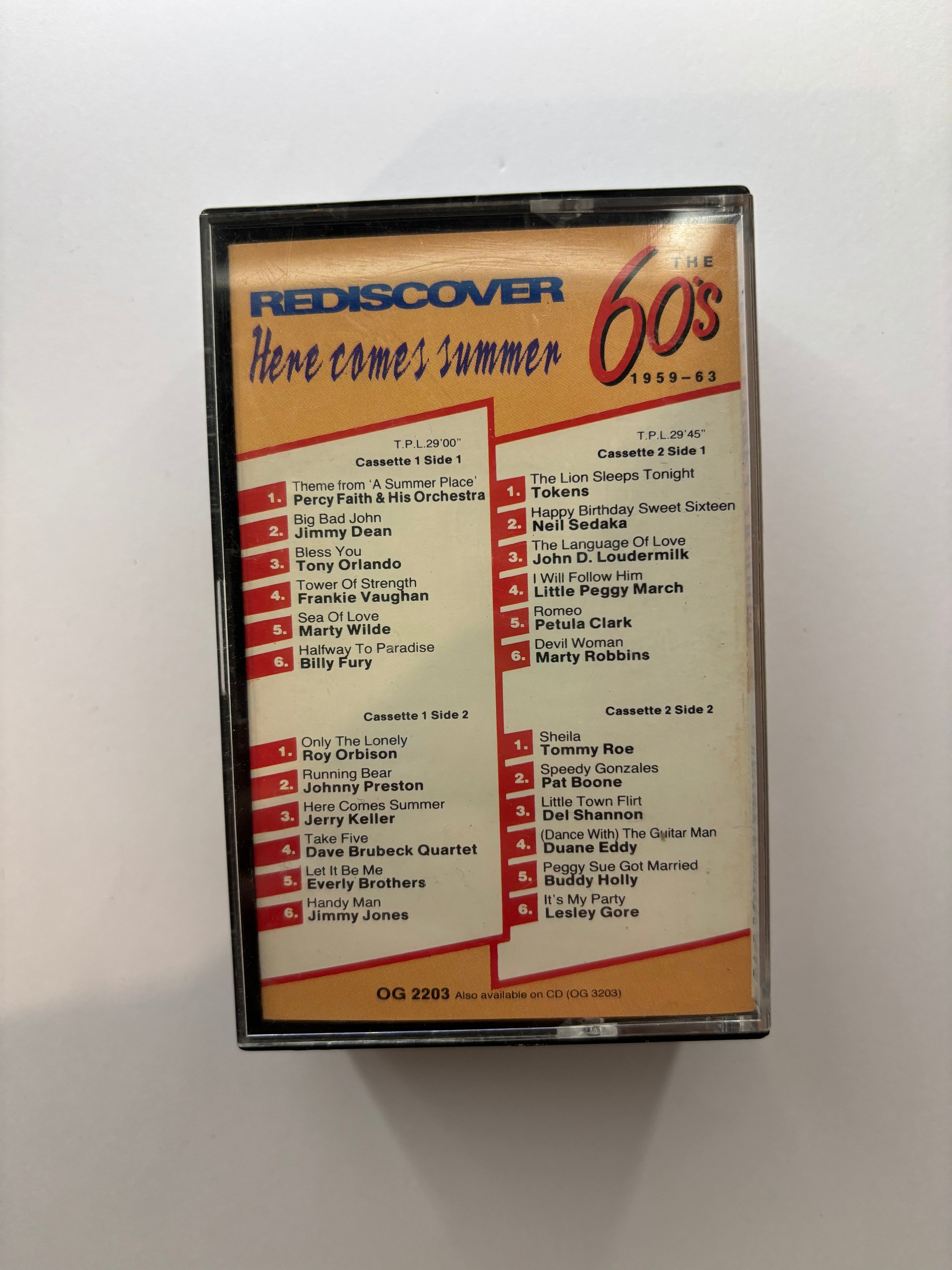 Here comes Summer- The 60s Double Cassette