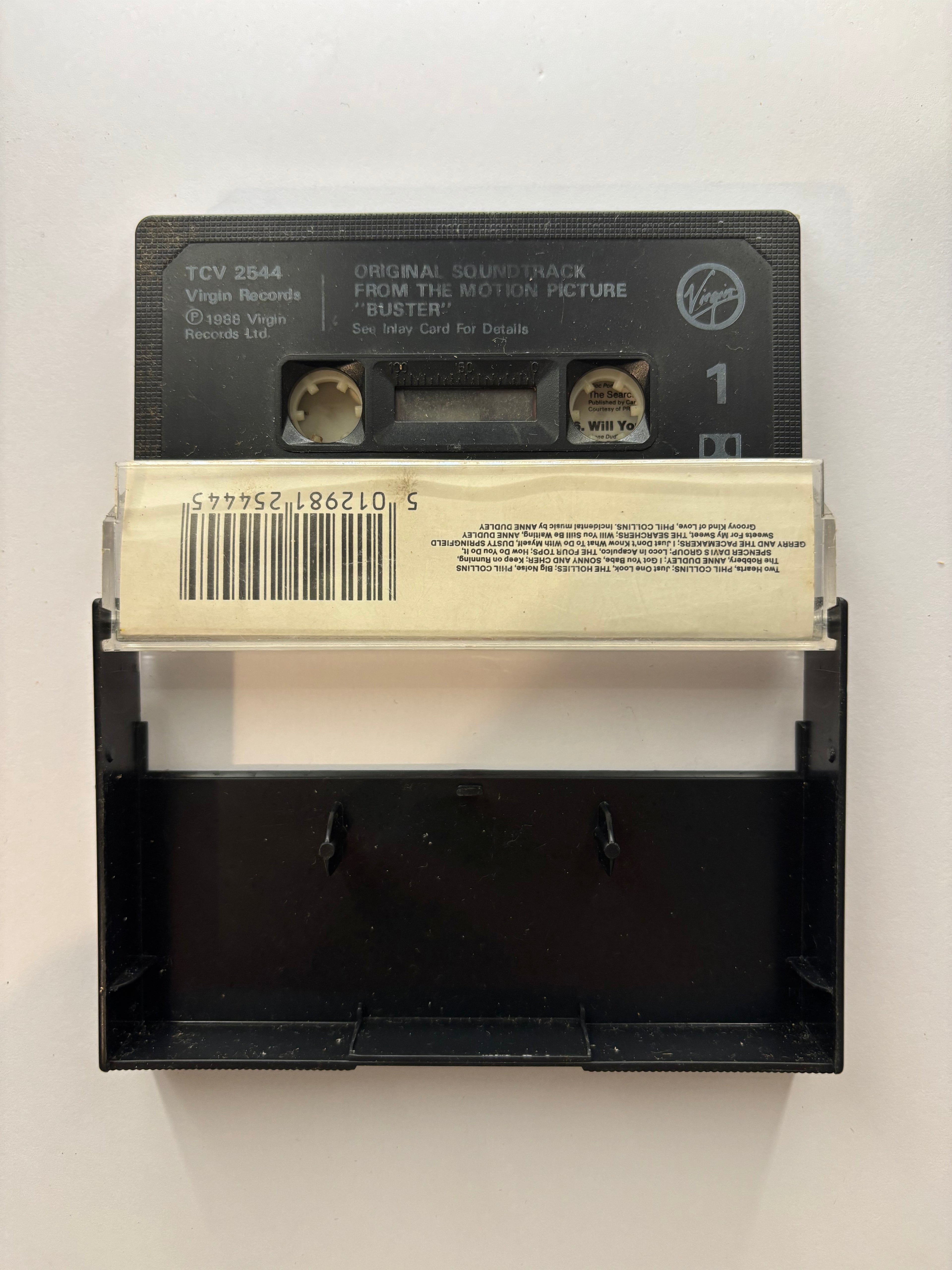 Buster Soundtrack Cassette