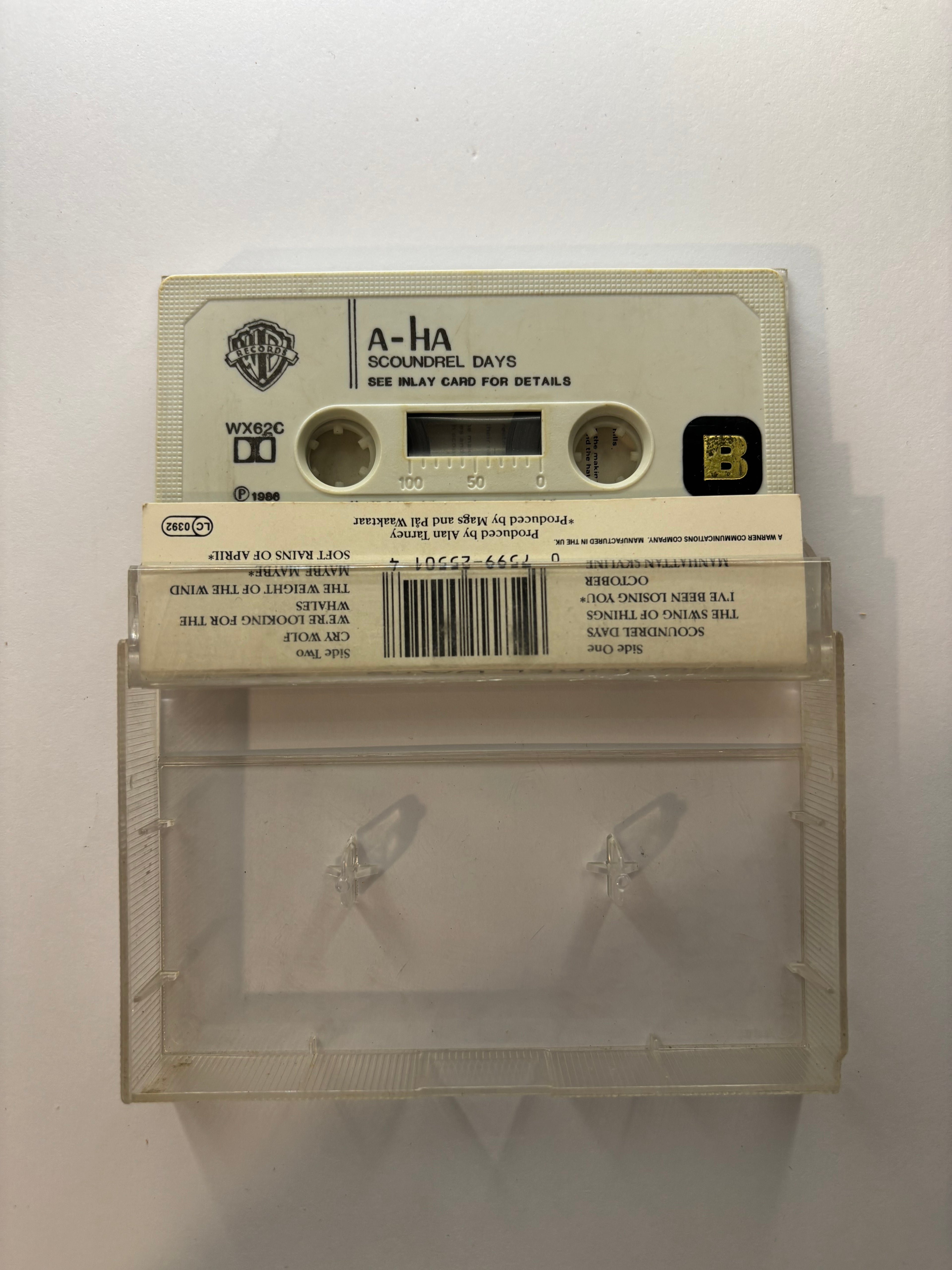 Aha- Scoundrel Days Cassette