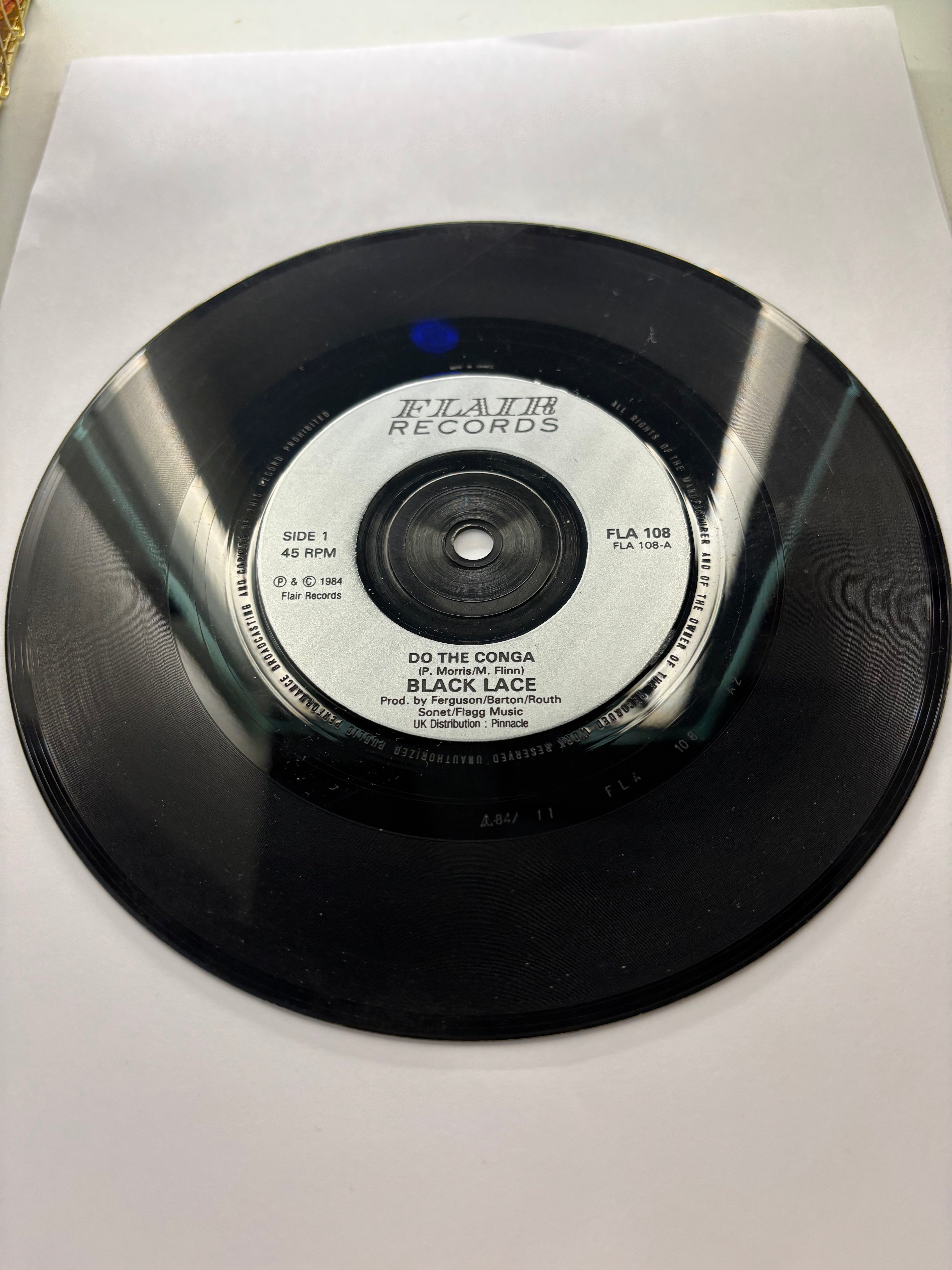 Black Lace- Do the Conga 7’’ Vinyl Single 1984