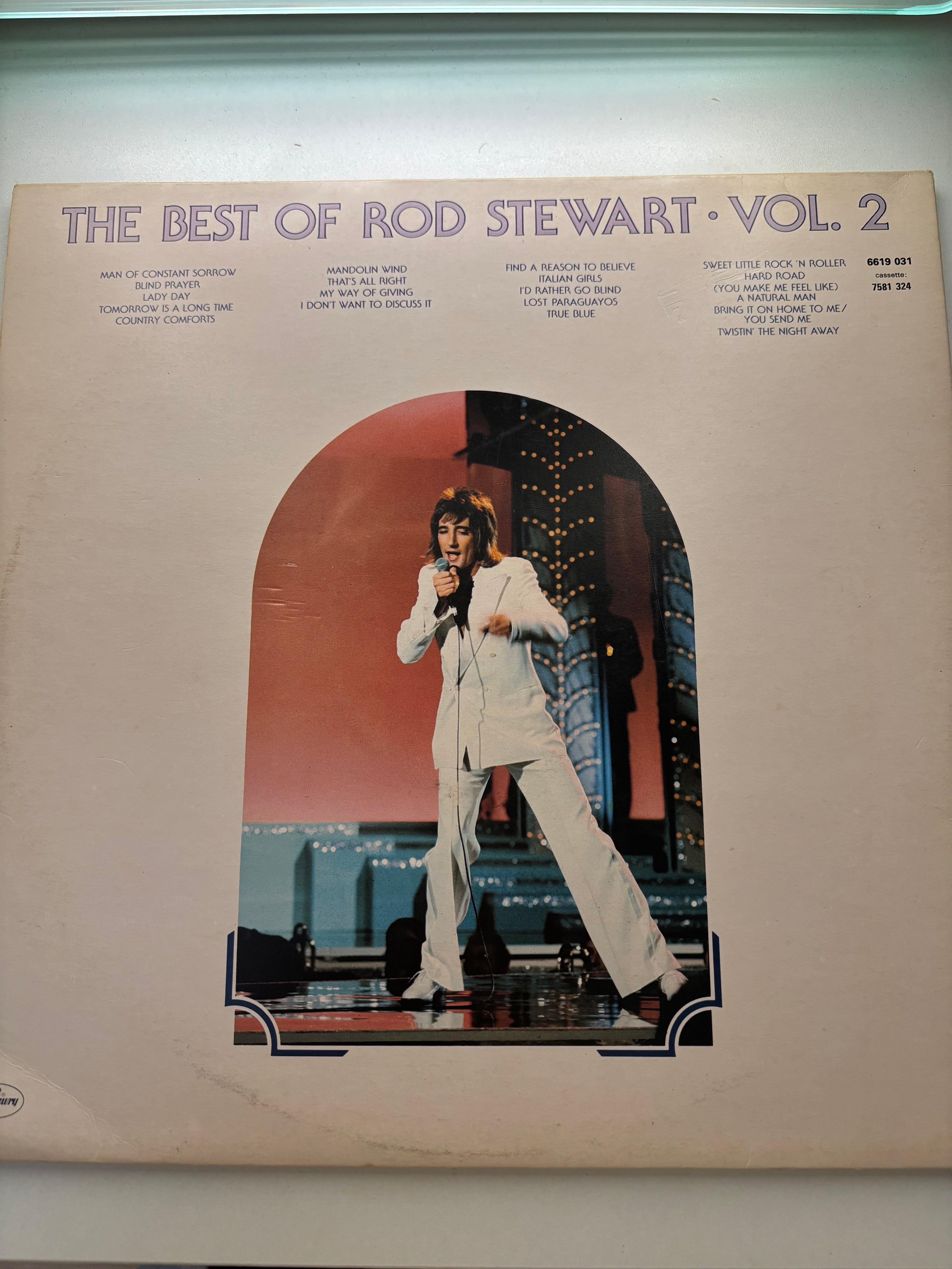 The best of Rod Stewart- Volume 2 double Vinyl Album 1977