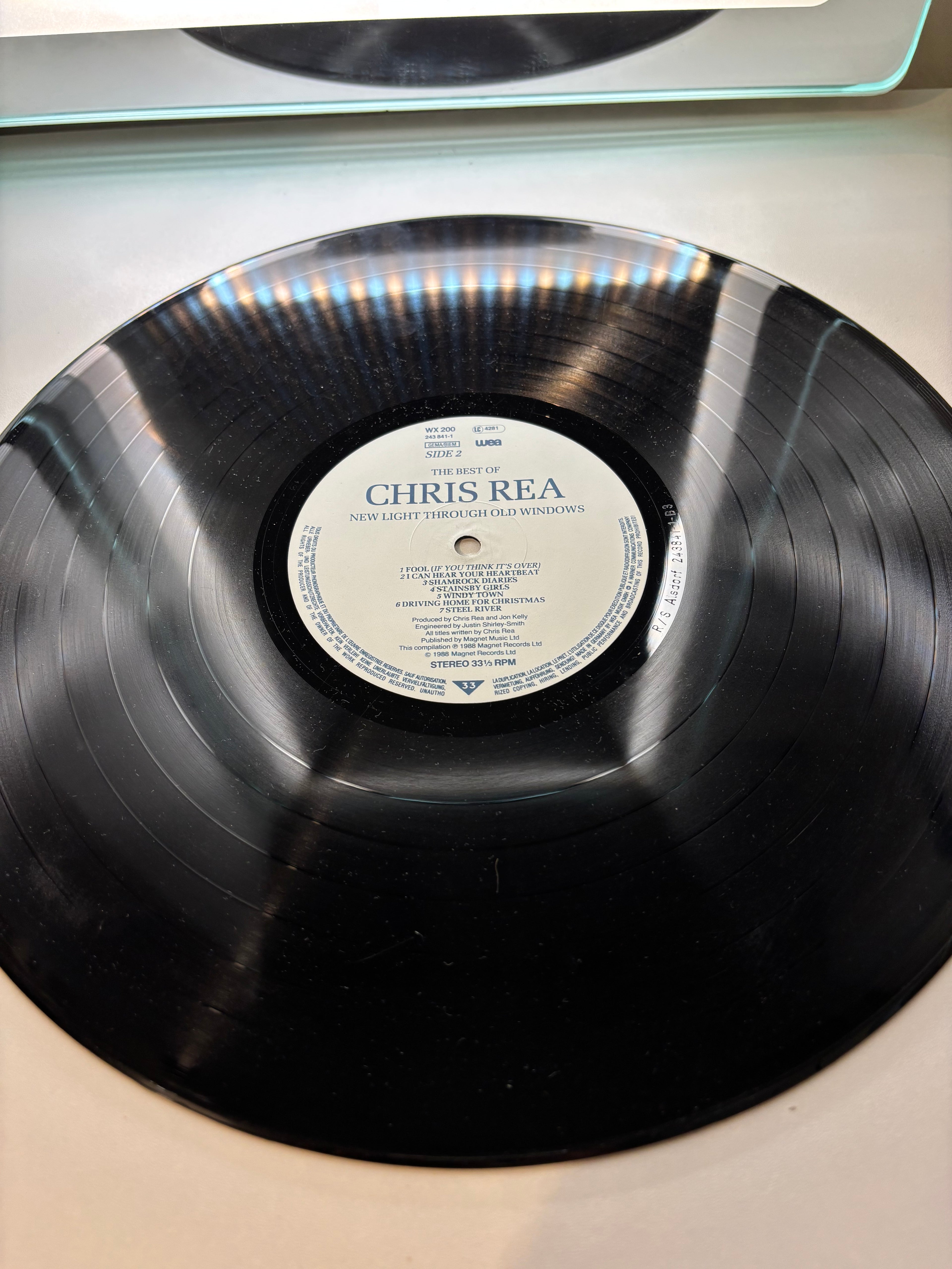 The best of Chris Rea- New light through old windows Vinyl Album 1988