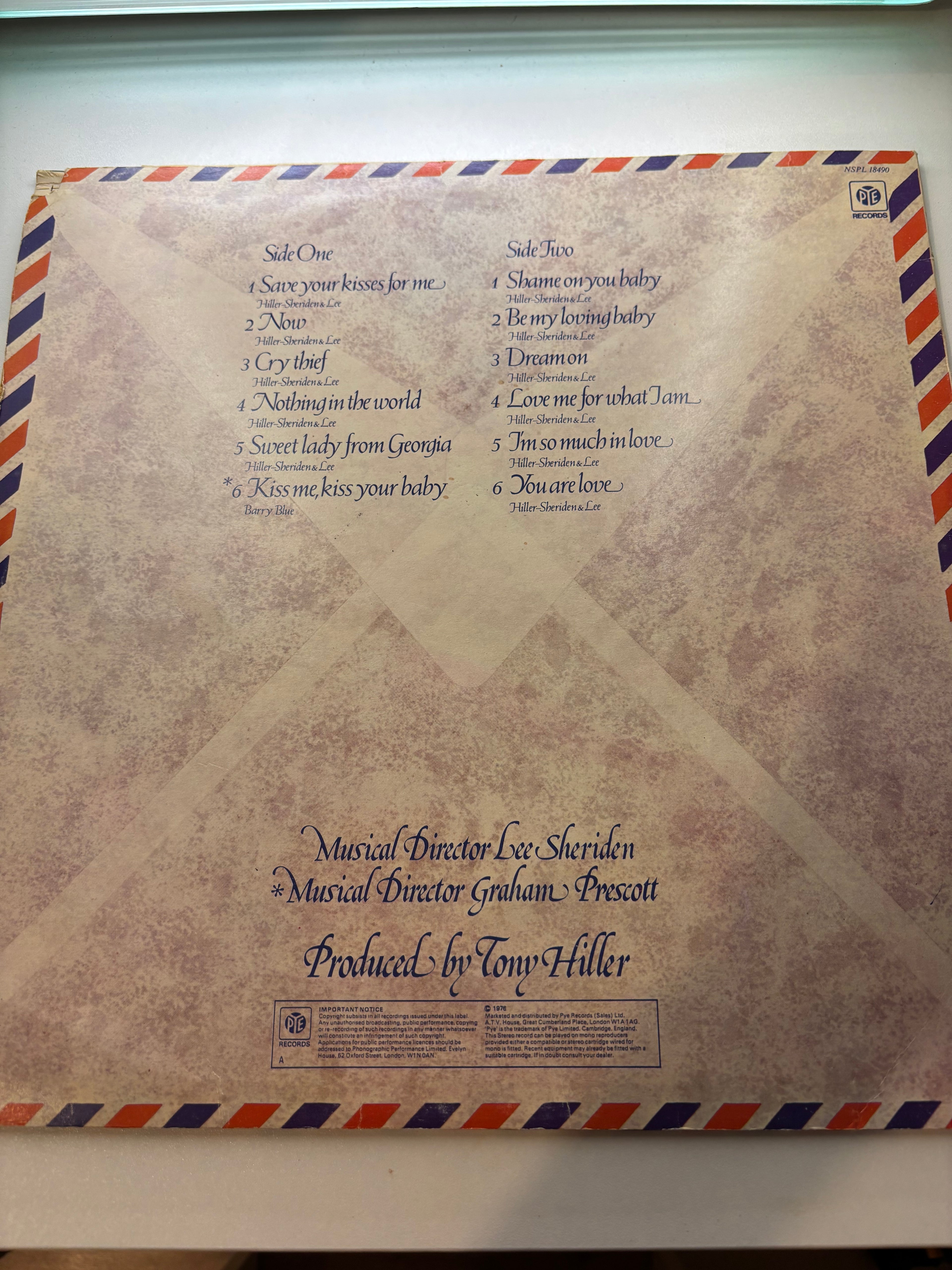 Loves and Kisses from Brotherhood of Man 1976 Vinyl Album