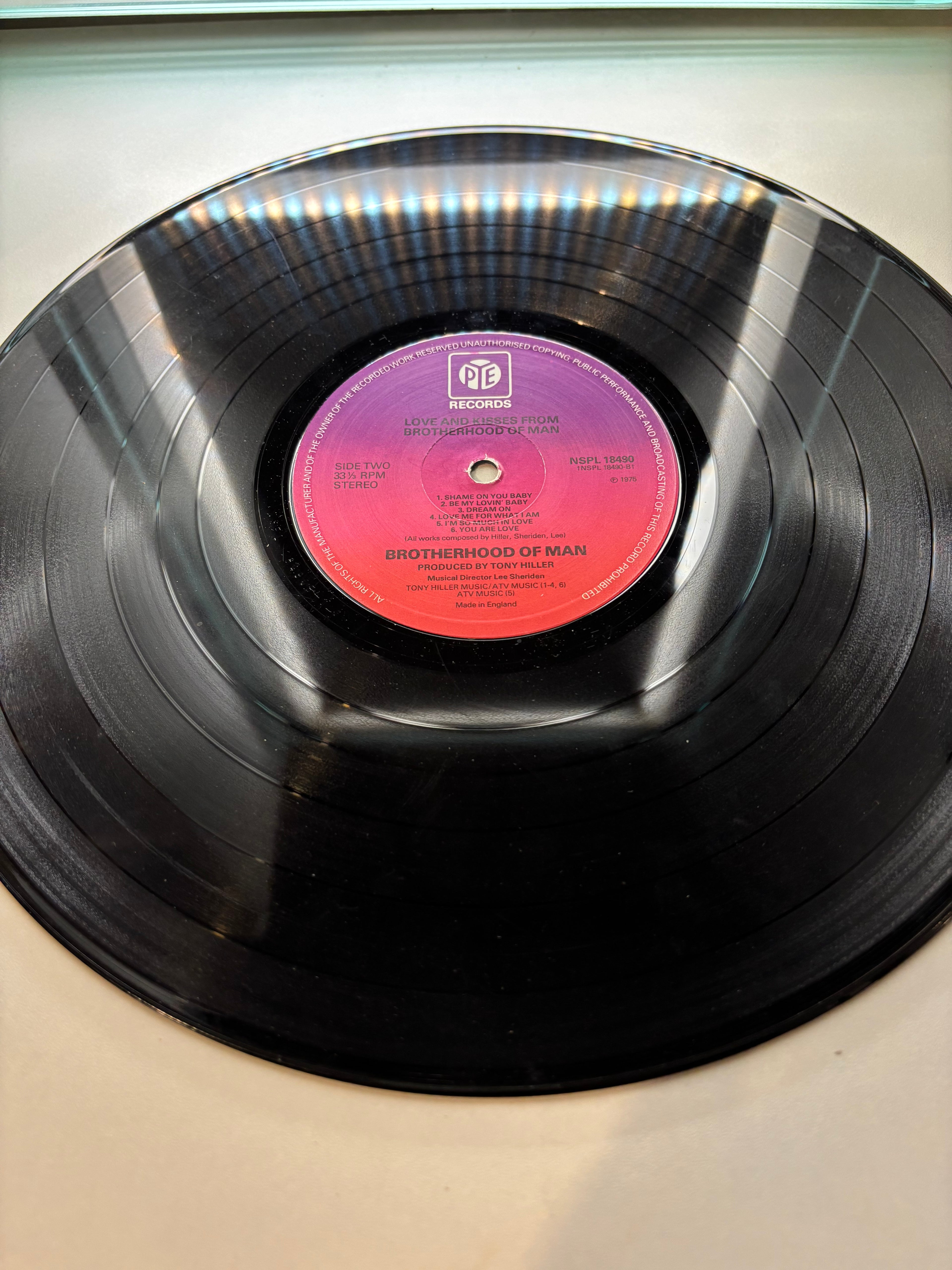 Loves and Kisses from Brotherhood of Man 1976 Vinyl Album