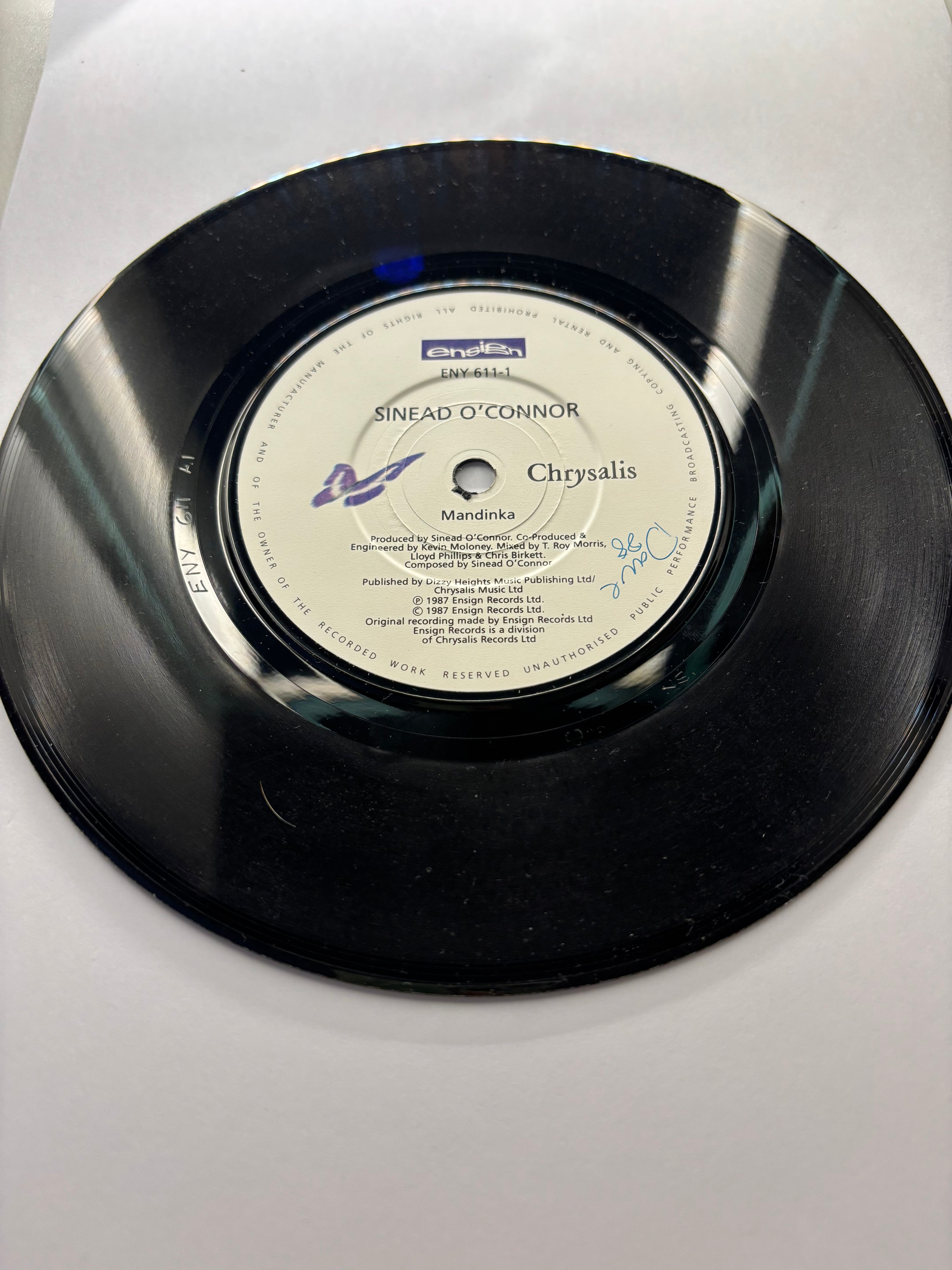 Sinead O’conner- Mandinka 7’’ Vinyl Single 1987