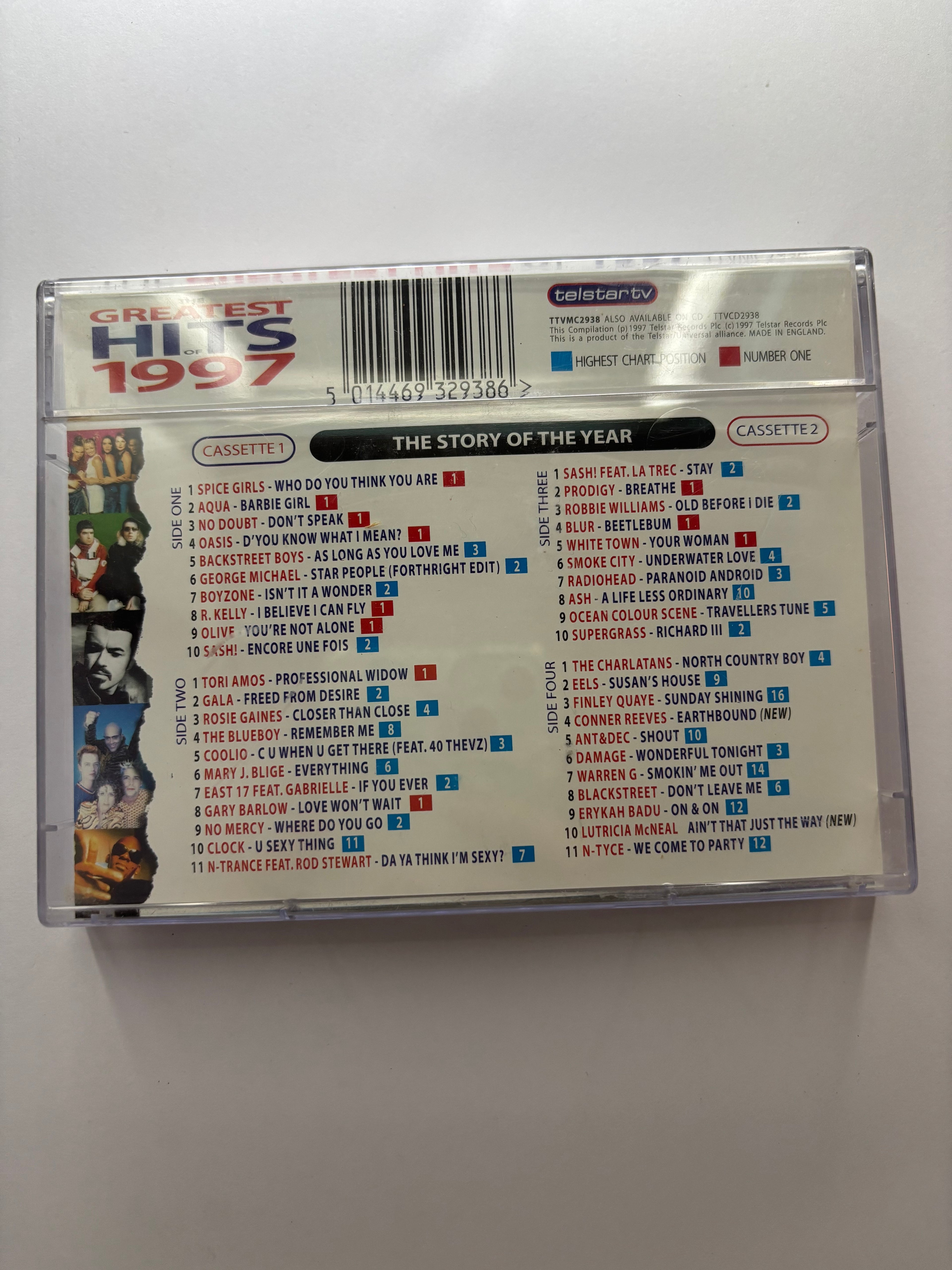The Greatest Hits of 1997 Double Cassette
