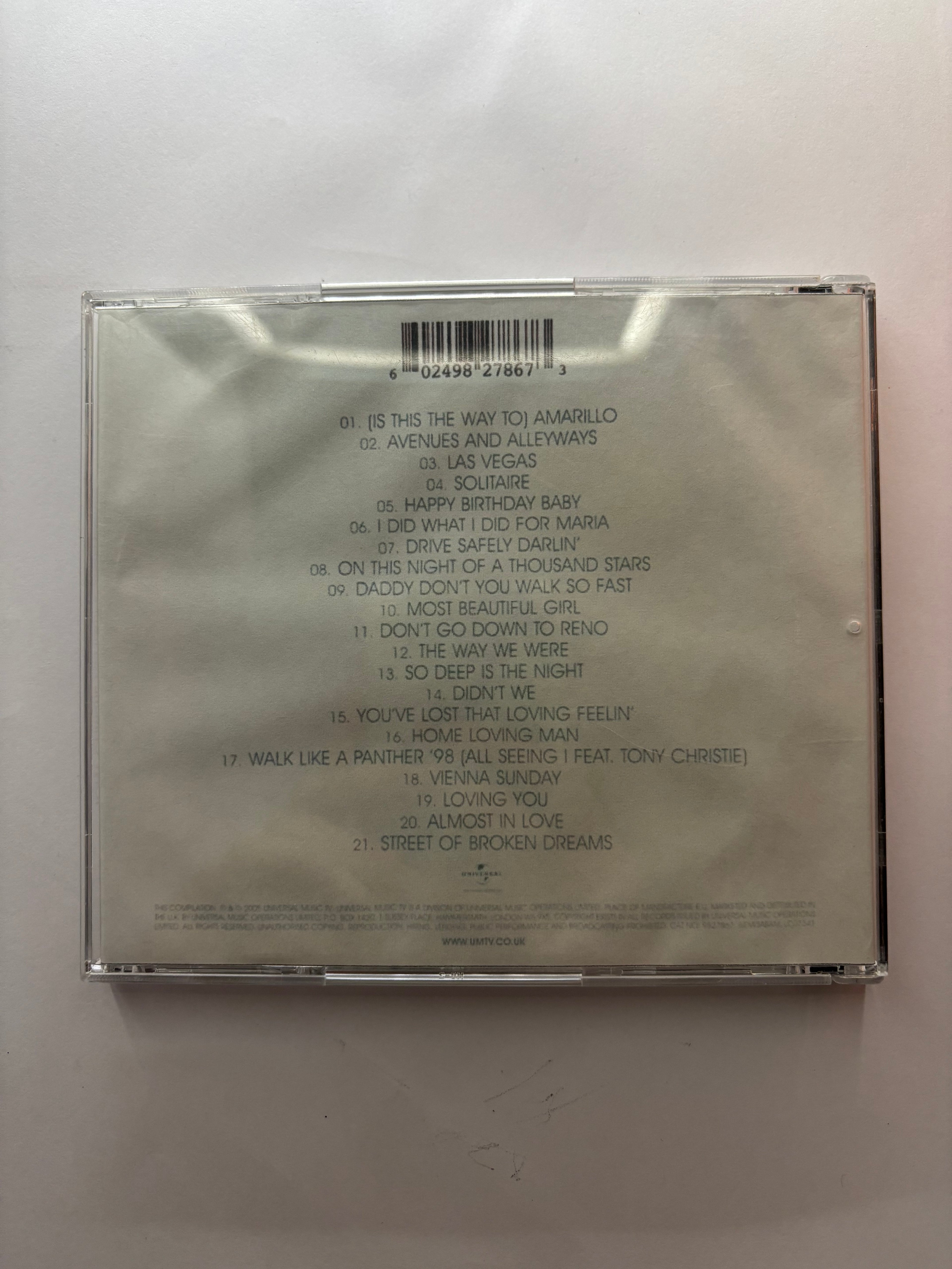 Tony Christie- Definitive Collection CD