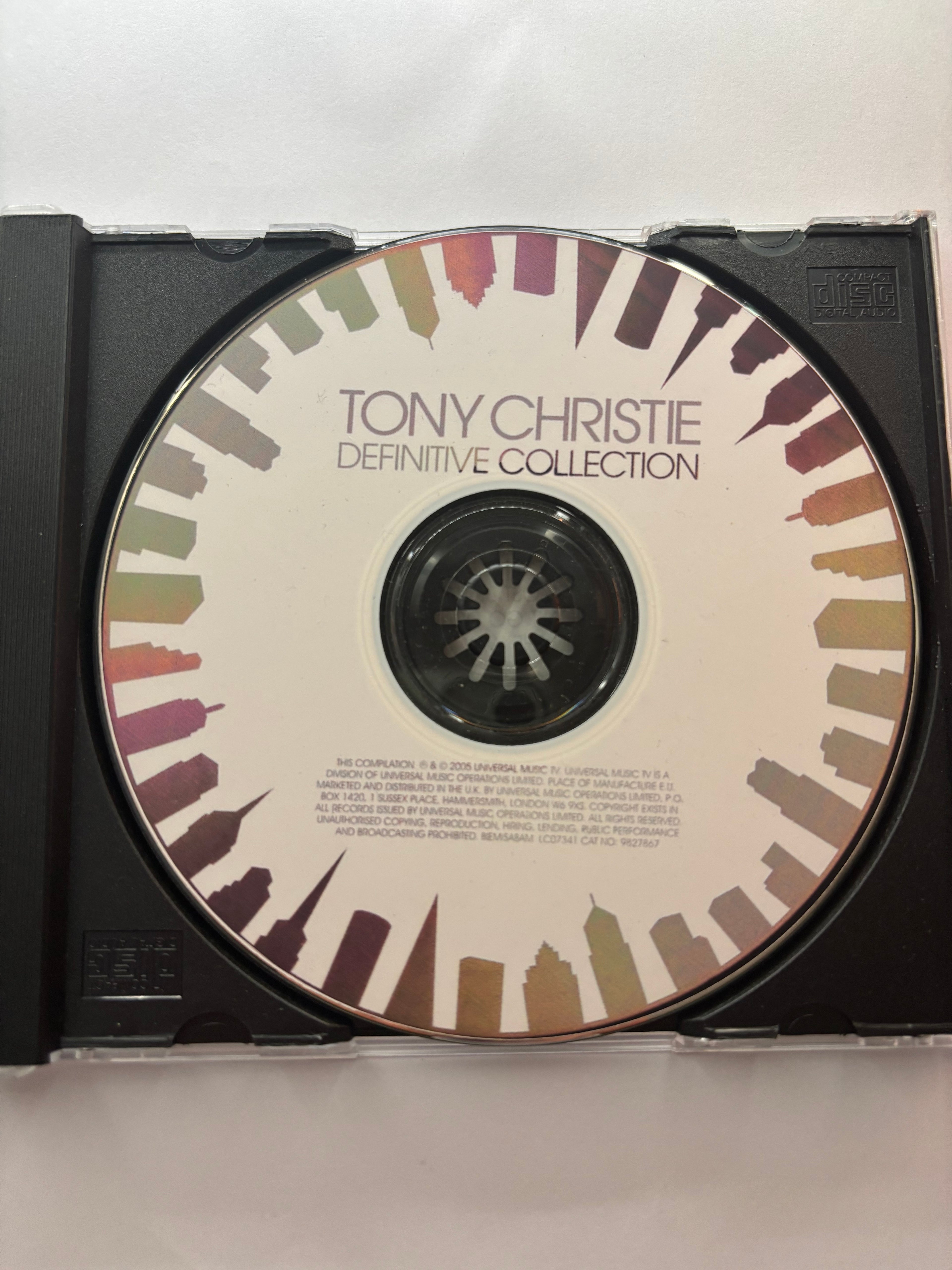 Tony Christie- Definitive Collection CD