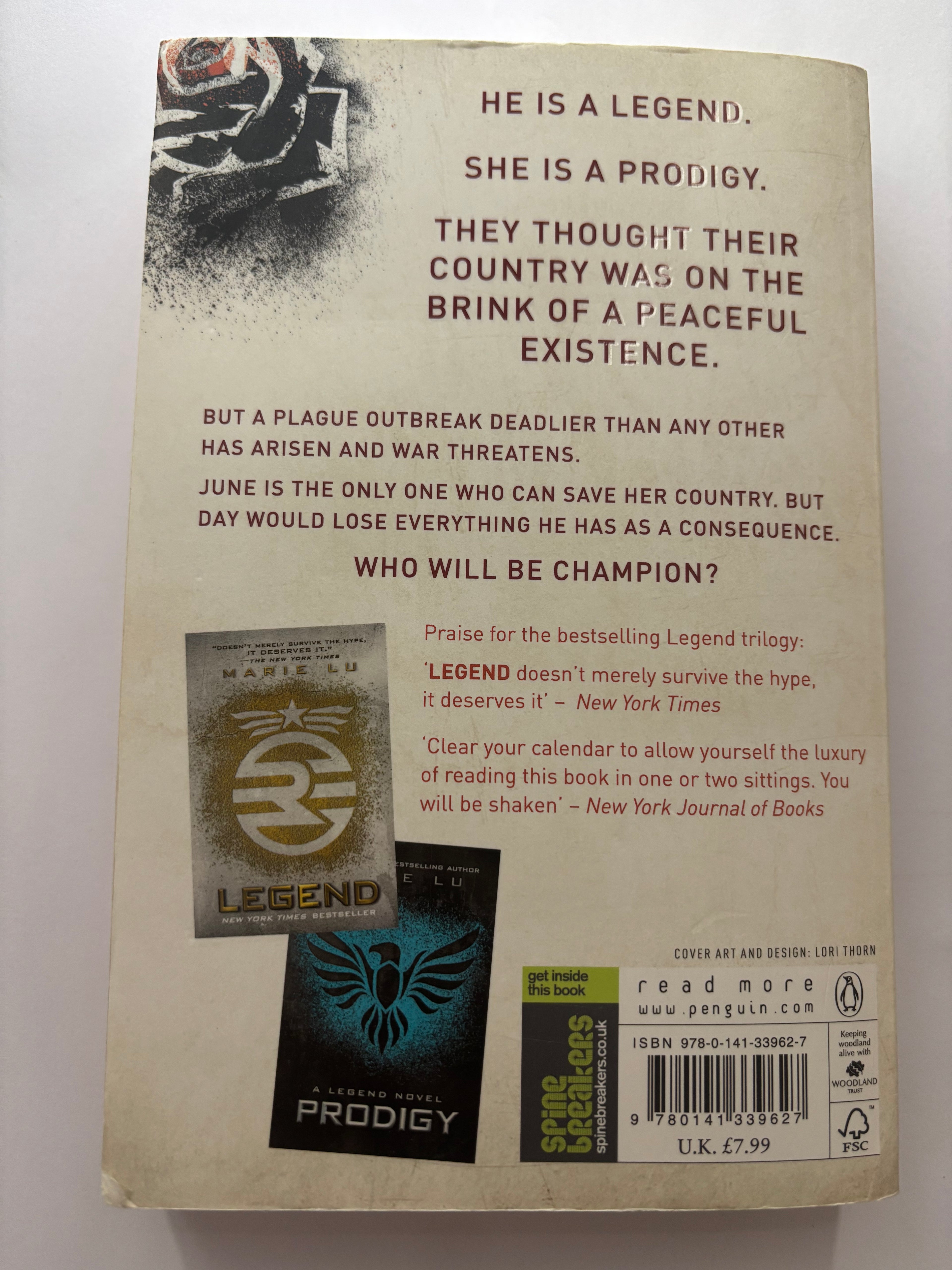 Champion by Marie Lu