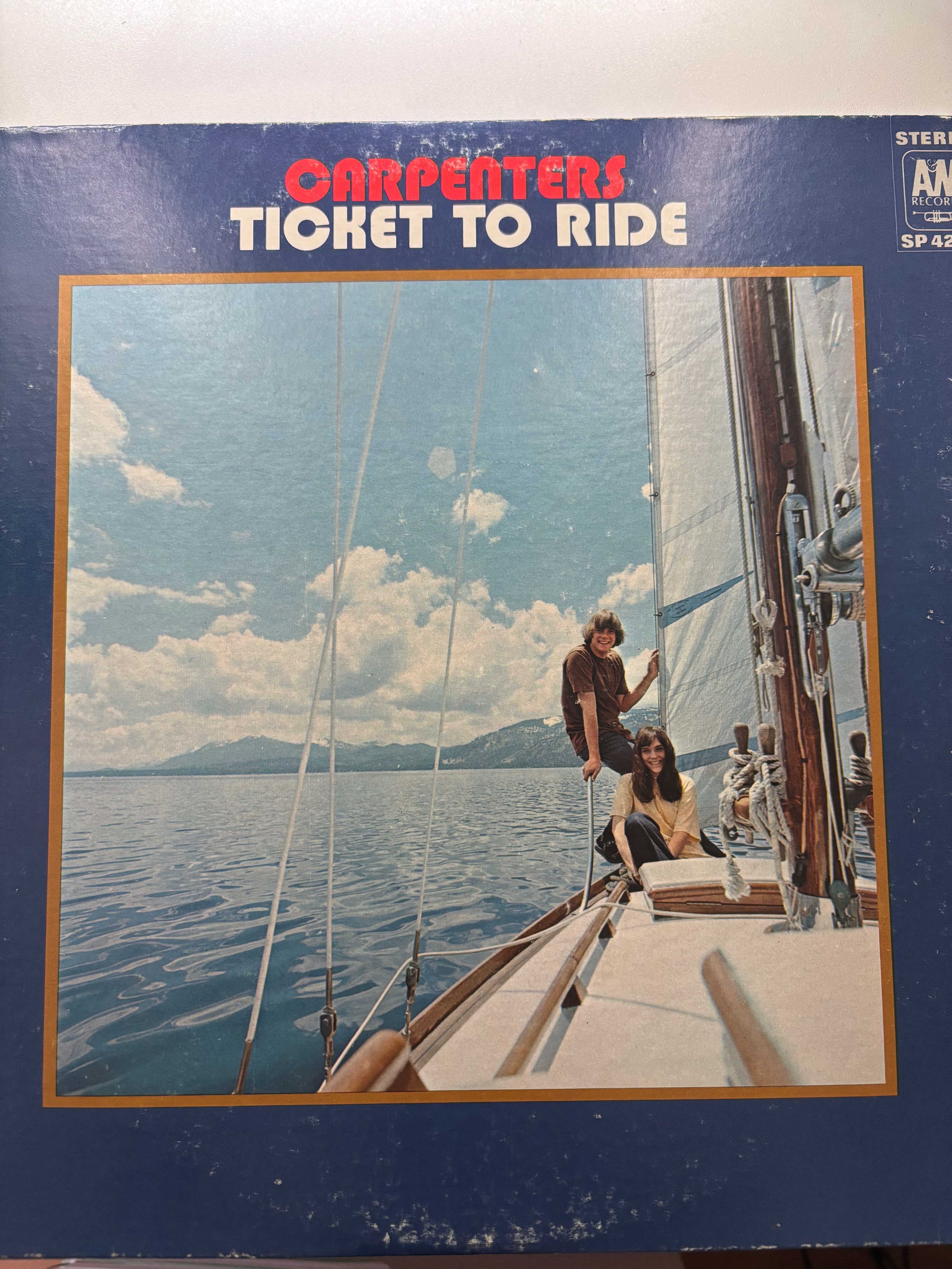 Carpenters- Ticket to Ride Vinyl Album