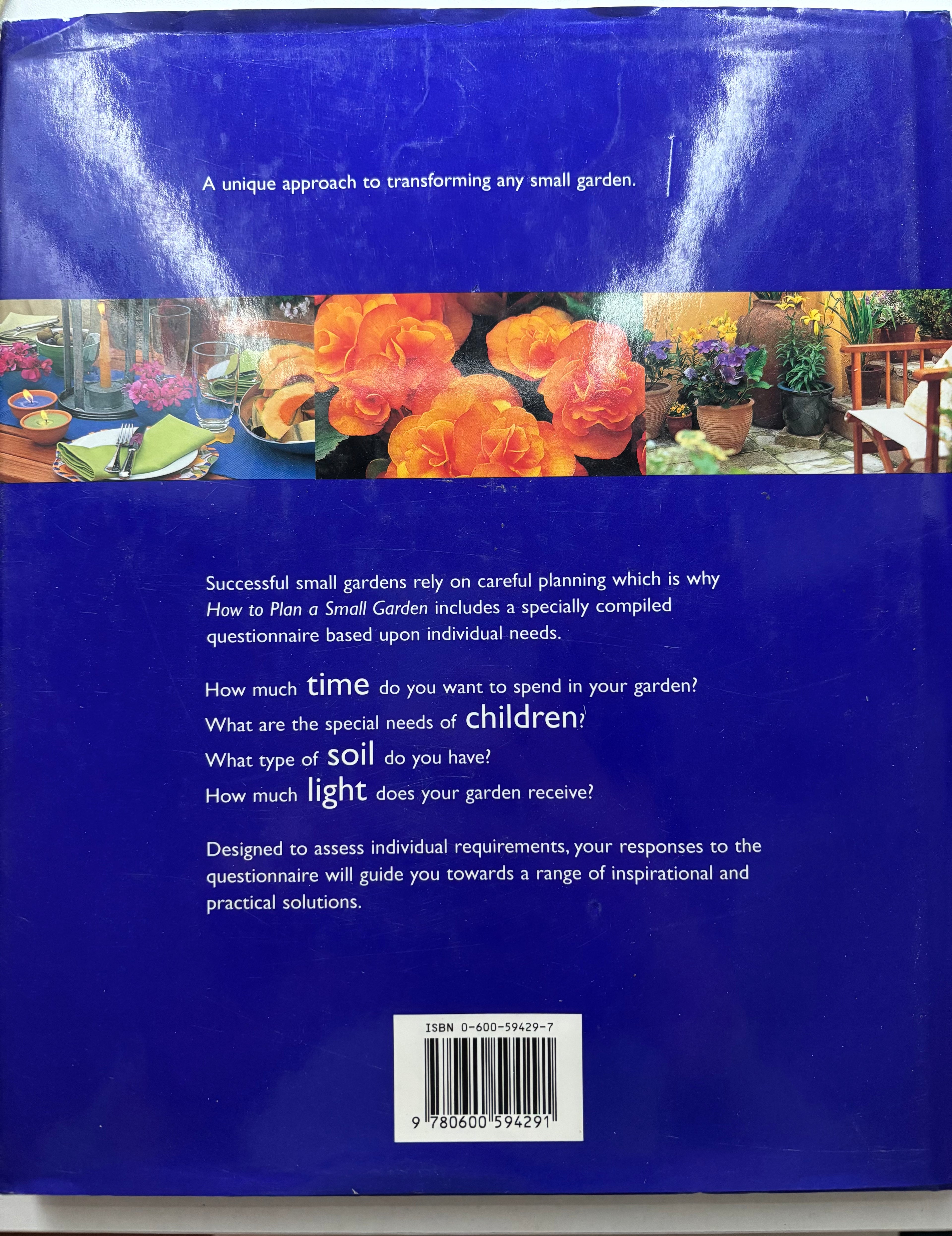 How to plan a small garden by Richard Bird