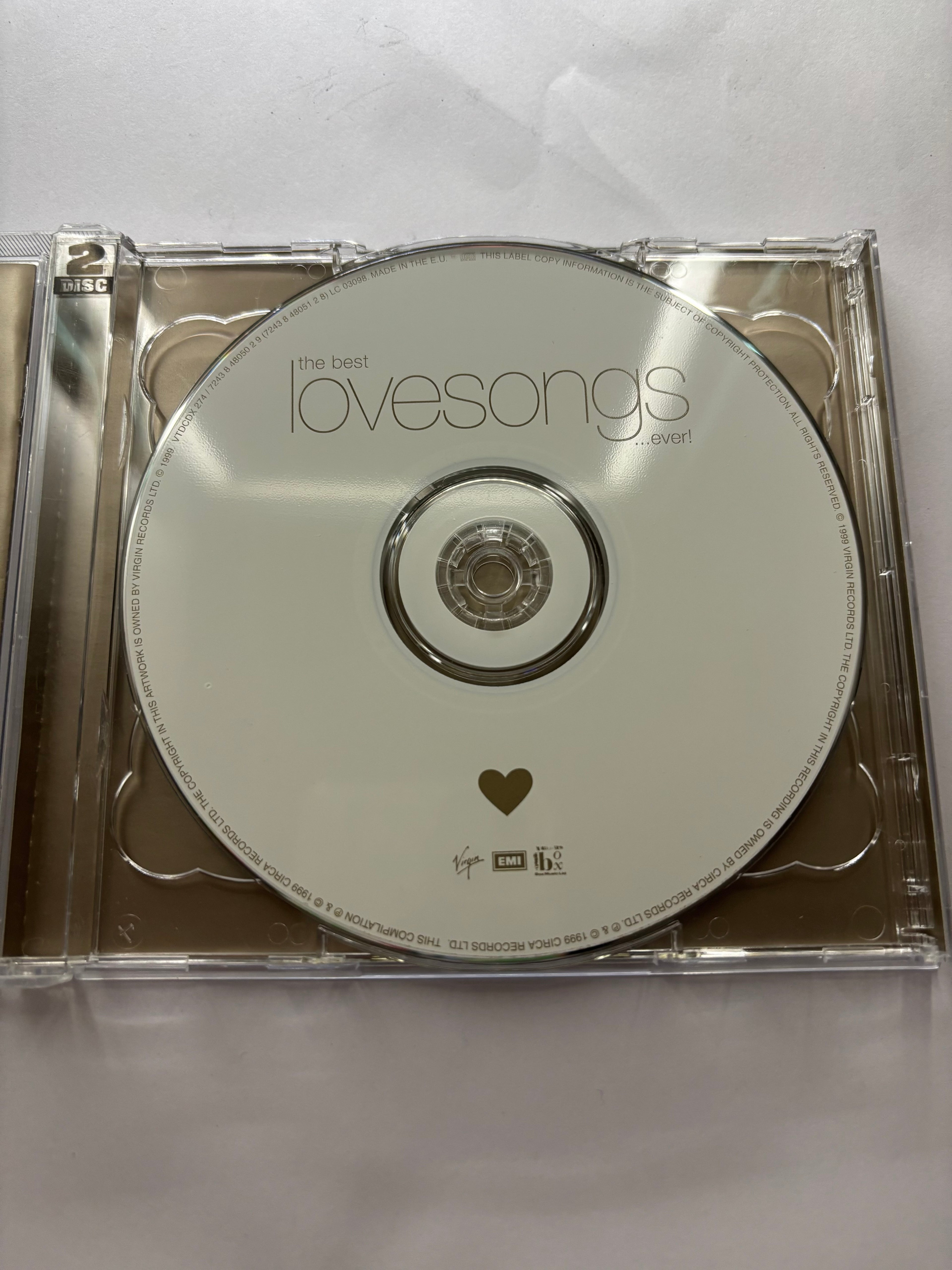 The Best Love Songs…Ever CD