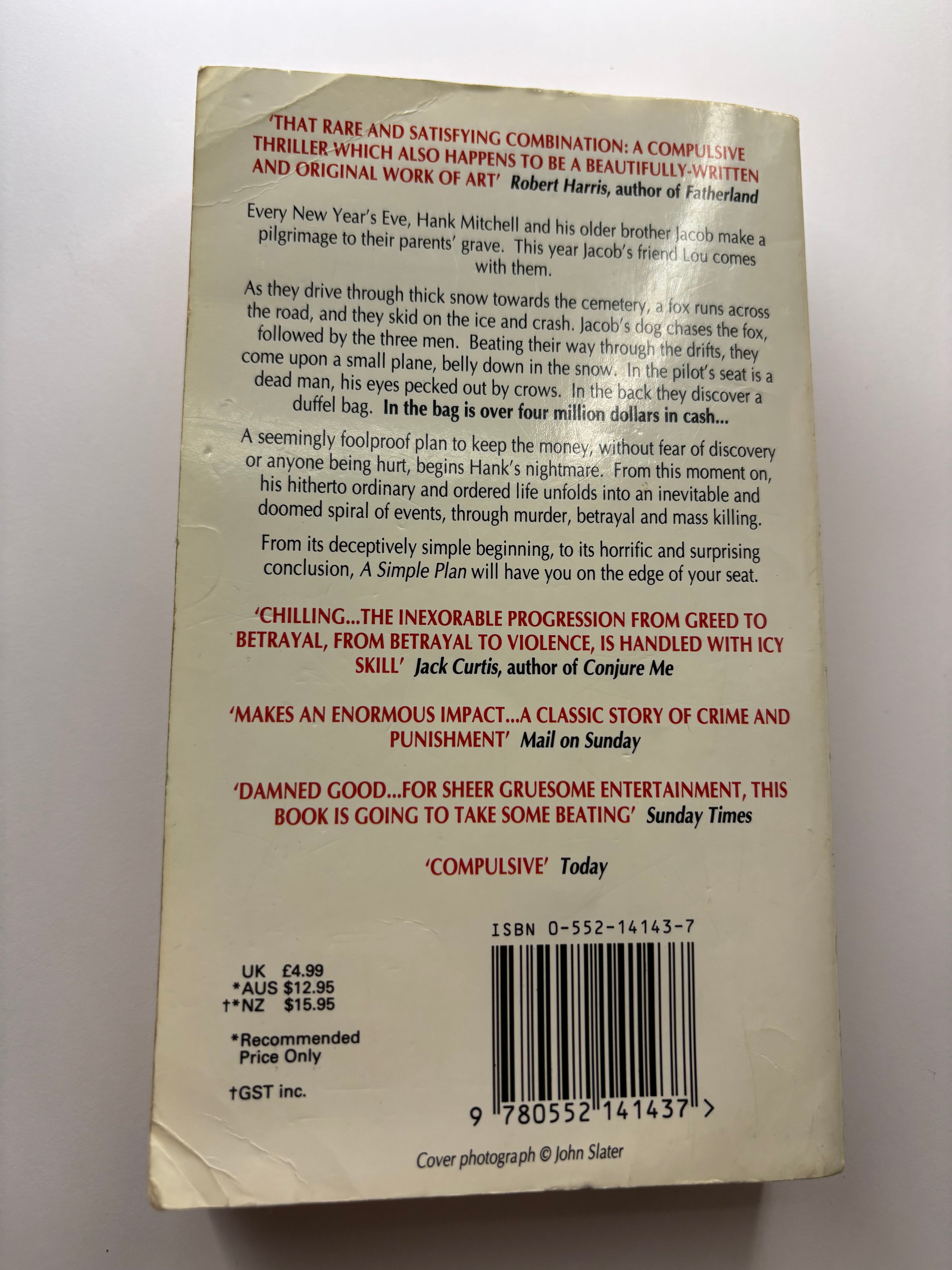 A Simple Plan by Scott Smith