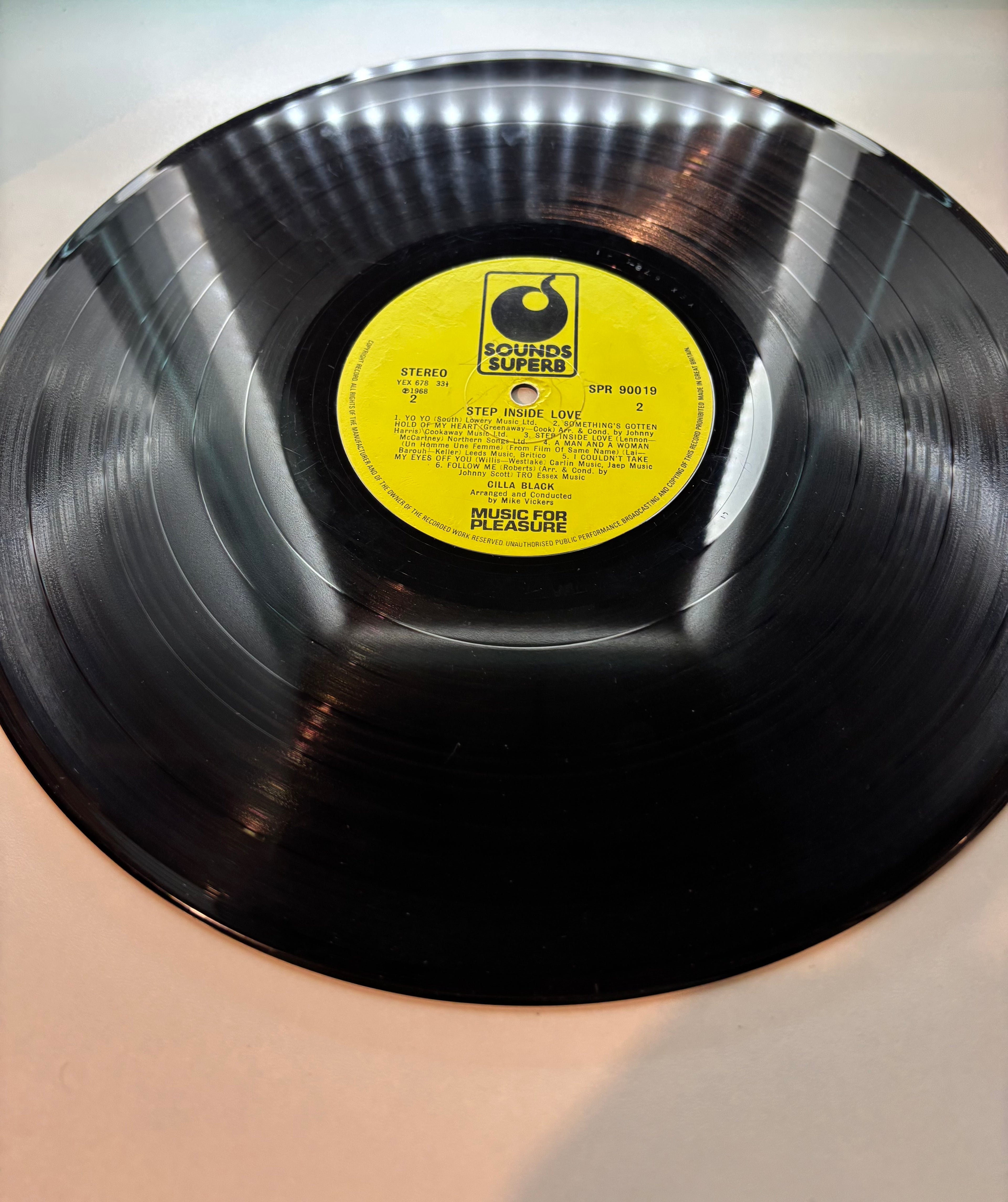 Cilla Black- Step inside Love 1968 Vinyl Album