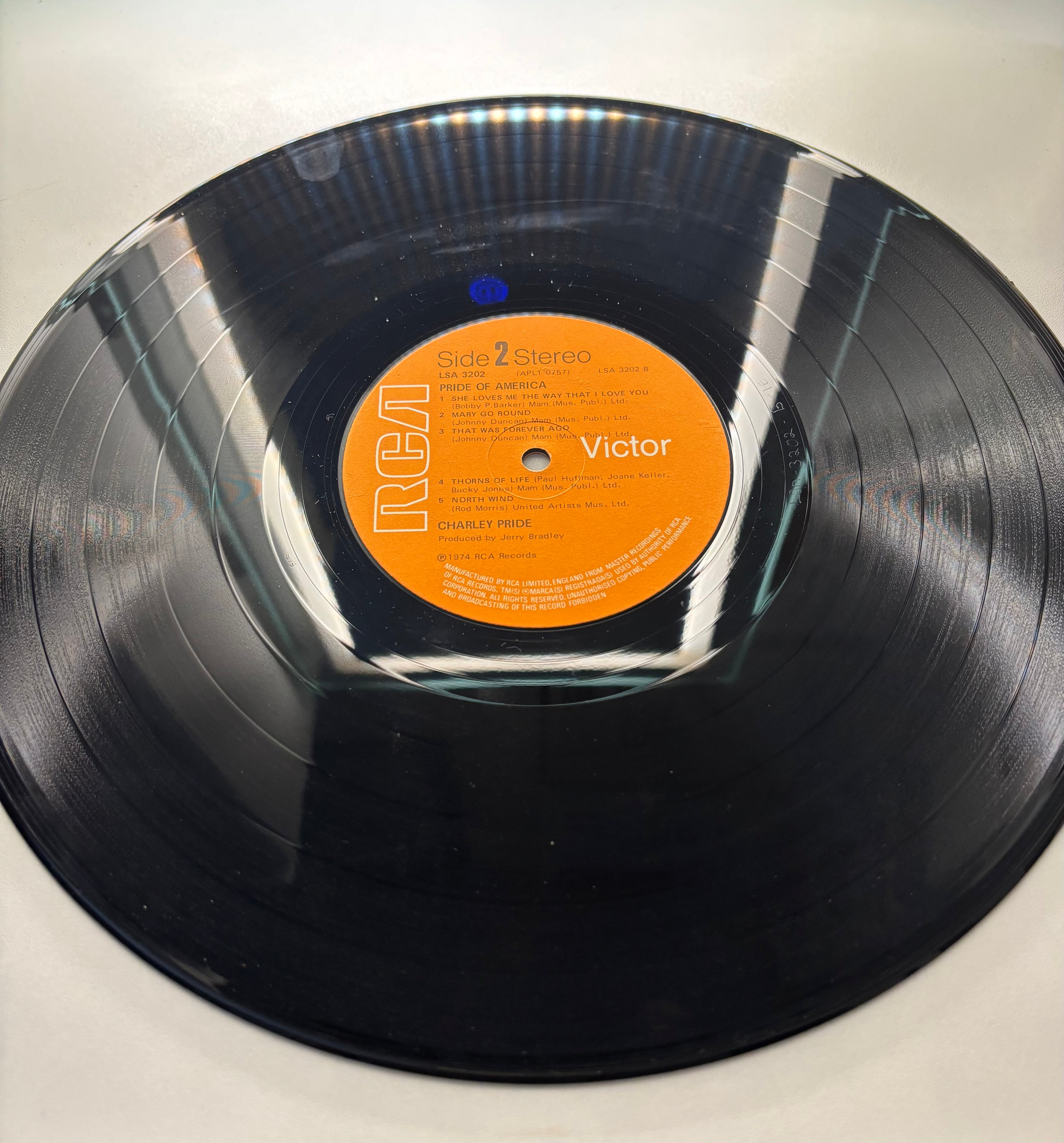 Charley Pride- Pride of America 1974 vinyl album