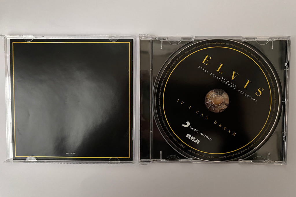 If I Can Dream by Elvis Presley with the Royal Philharmonic Orchestra rock and roll CD UK pressing 