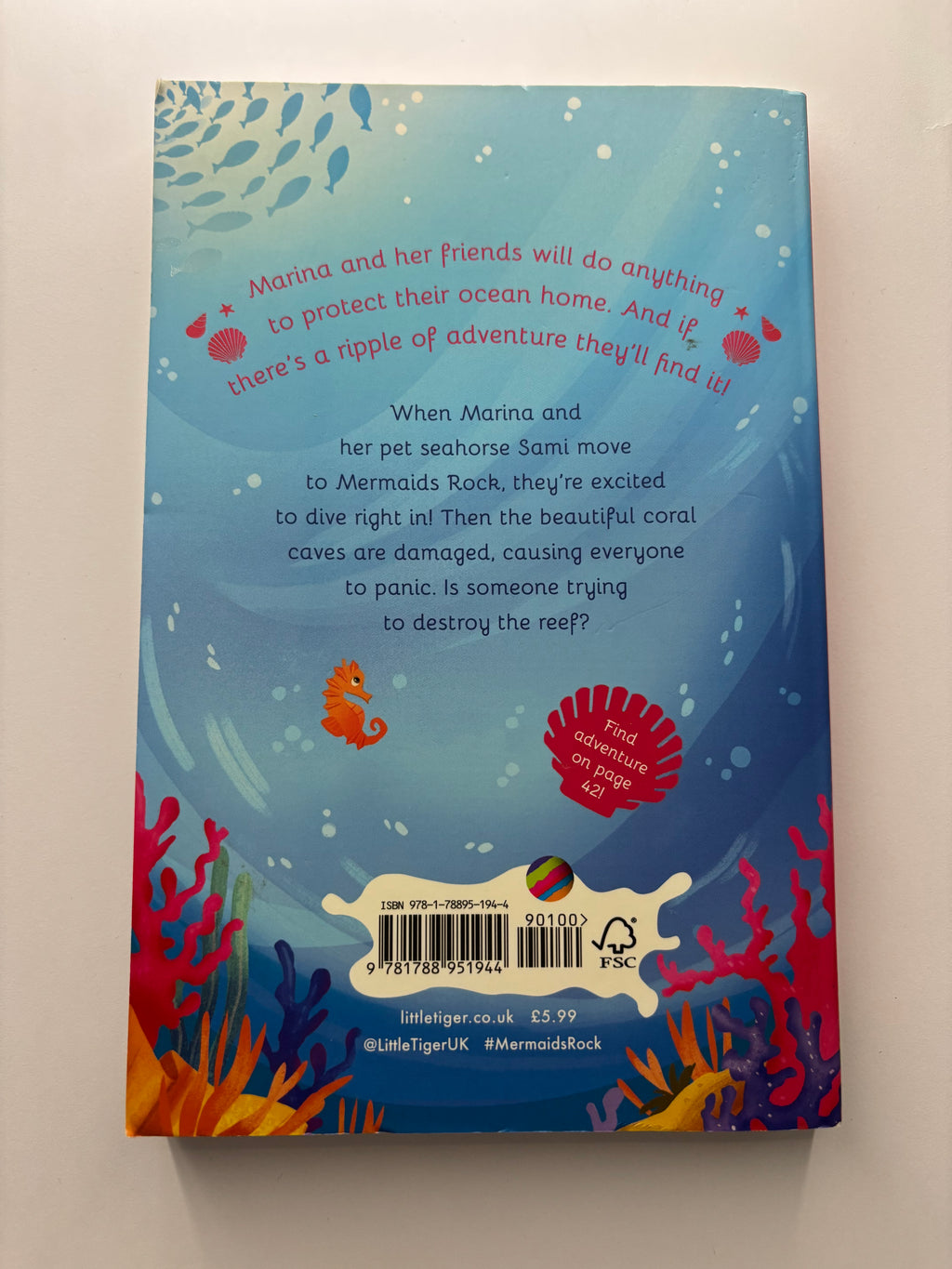 Mermaids Rock- The Coral Kingdom by Linda Chapman & Mirelle Ortega