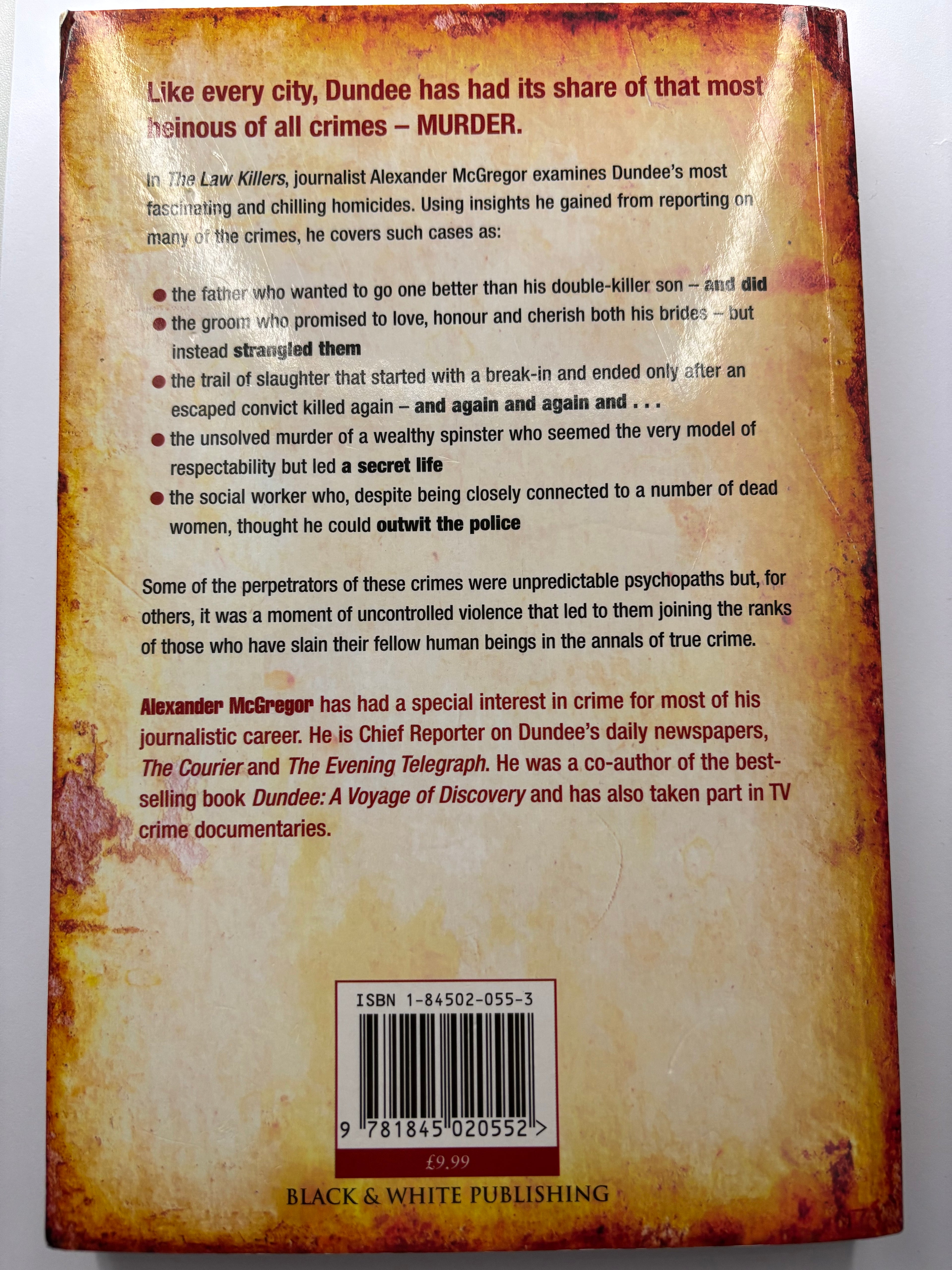 The Law Killer by Alexander McGregor