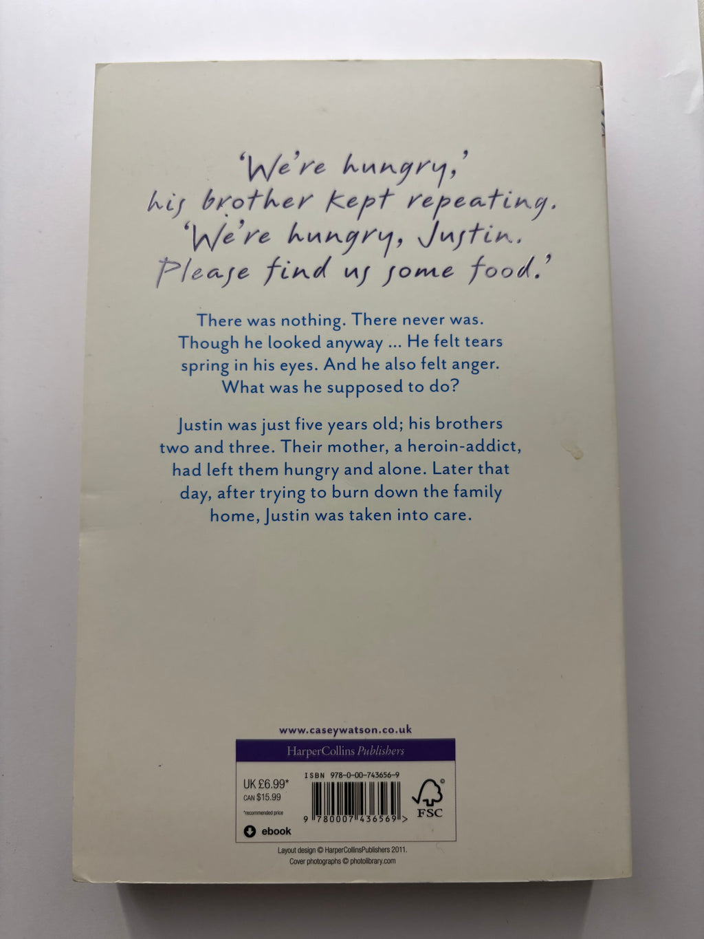 The boy no one loved by Casey Watson