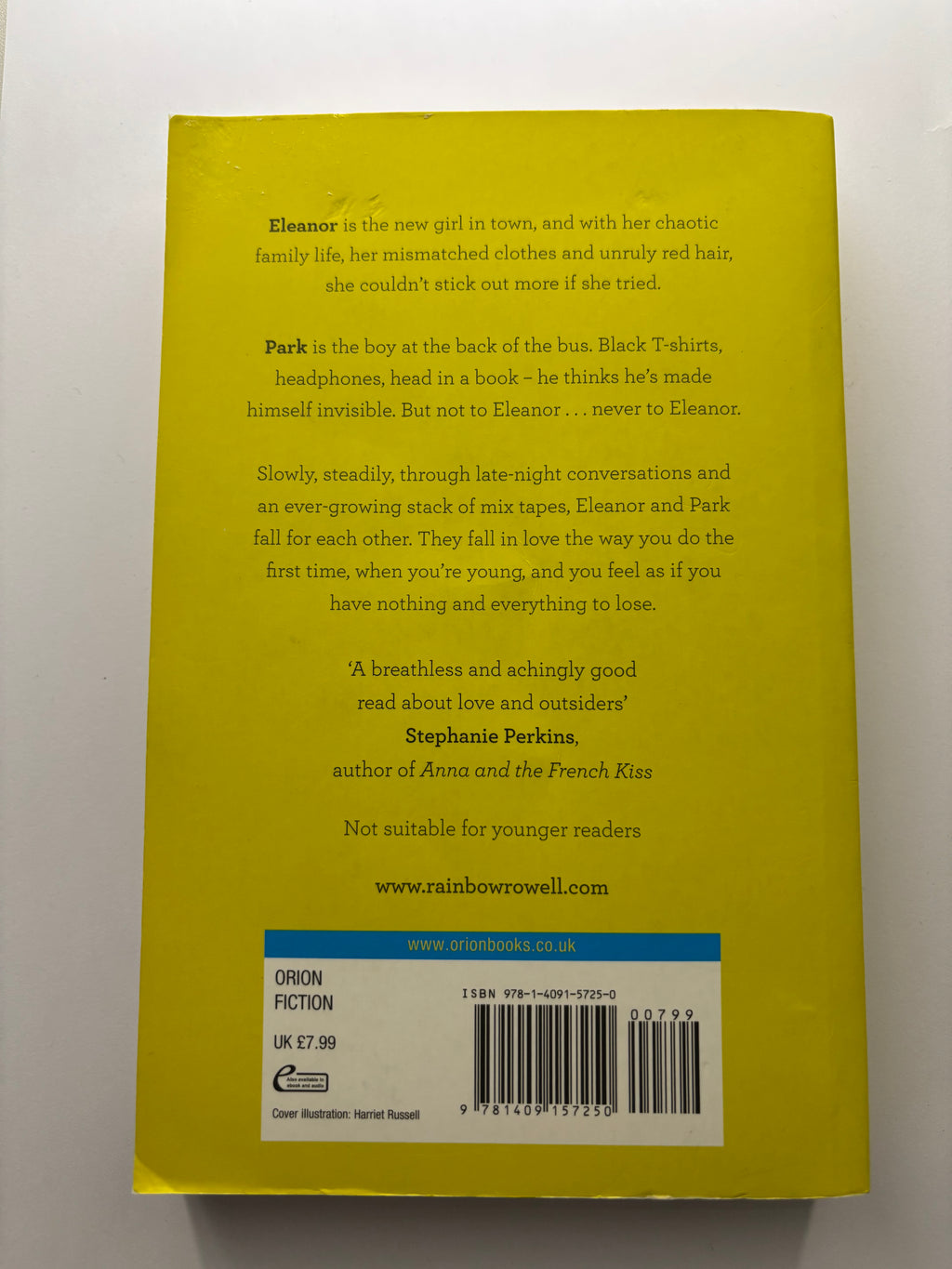 Eleanor and Park by Rainbow Rowell