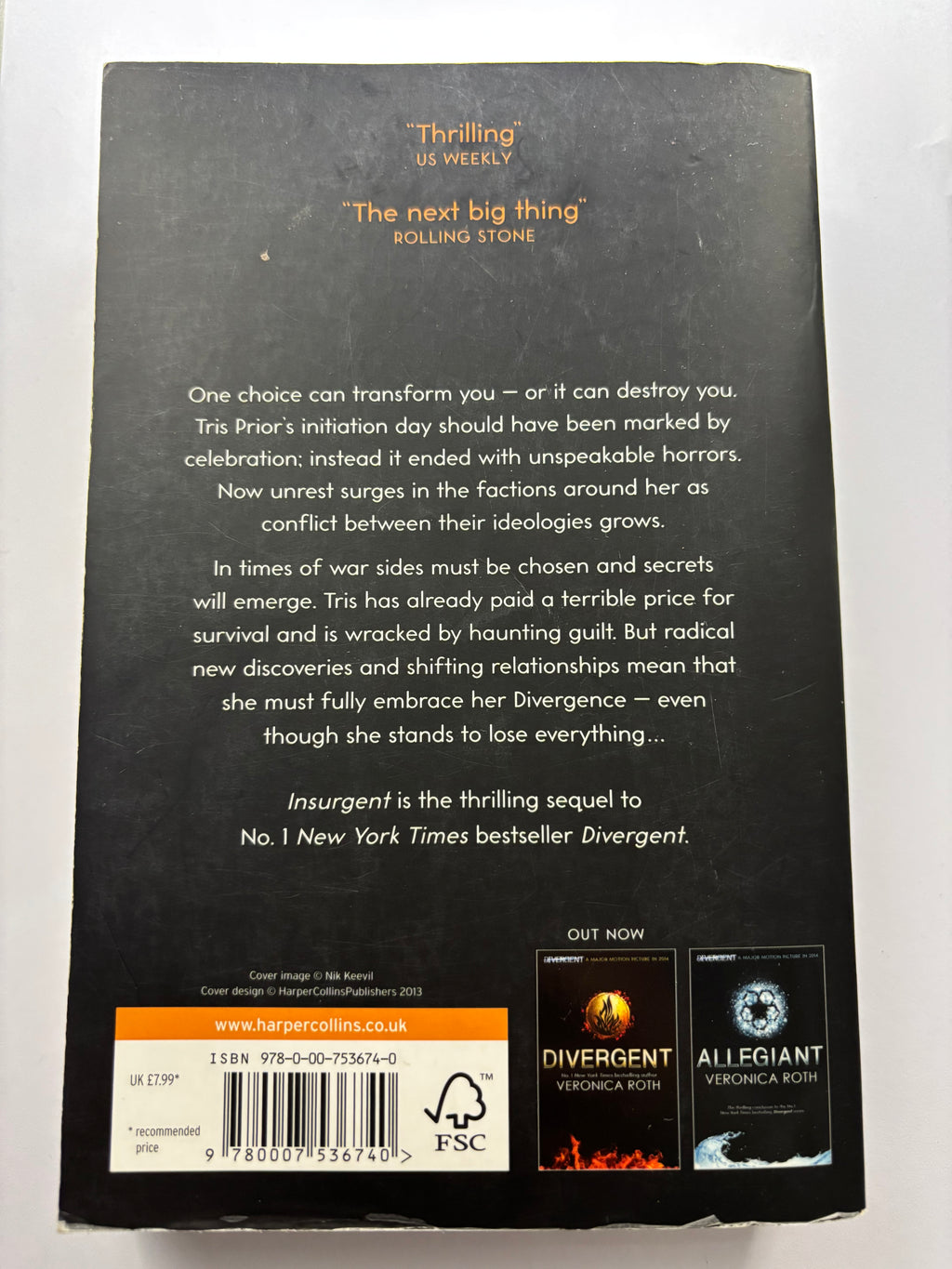 Insurgent by Veronica Roth