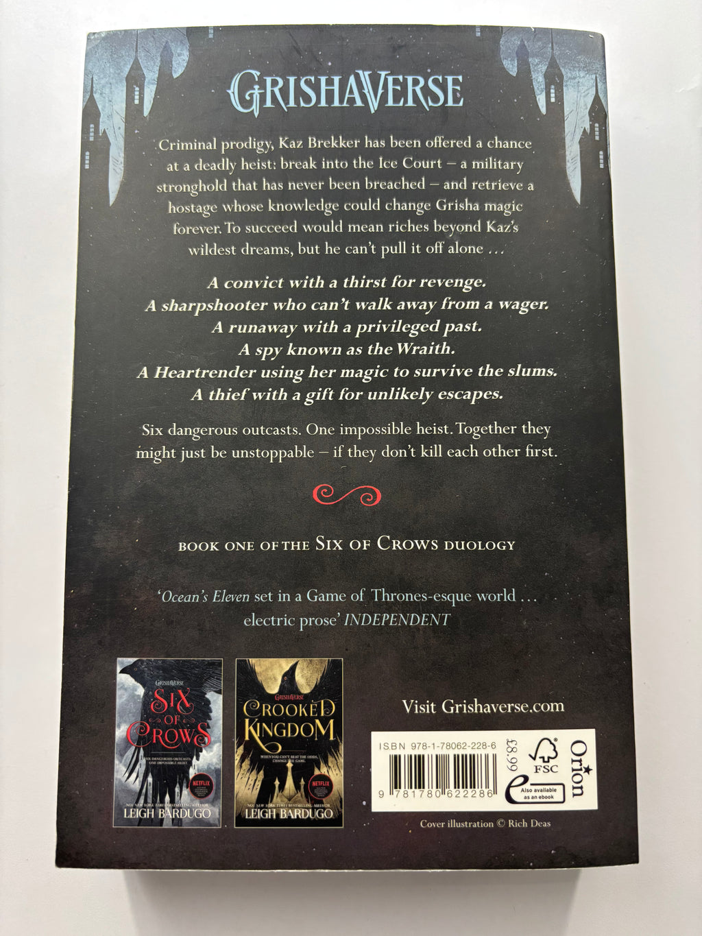 Six of Crows by Leigh Bardugo