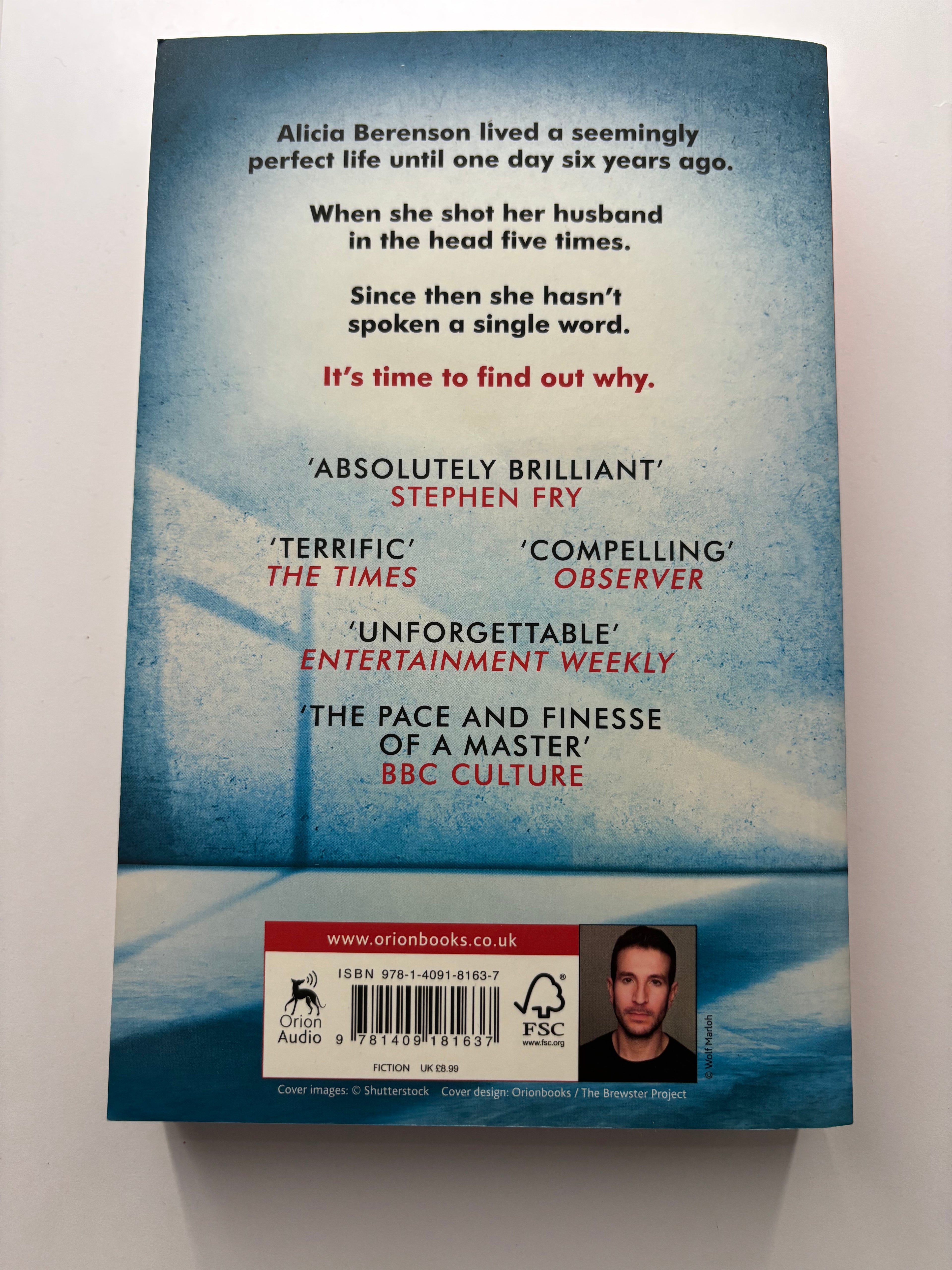 The Silent Patient by Alex Michaelides