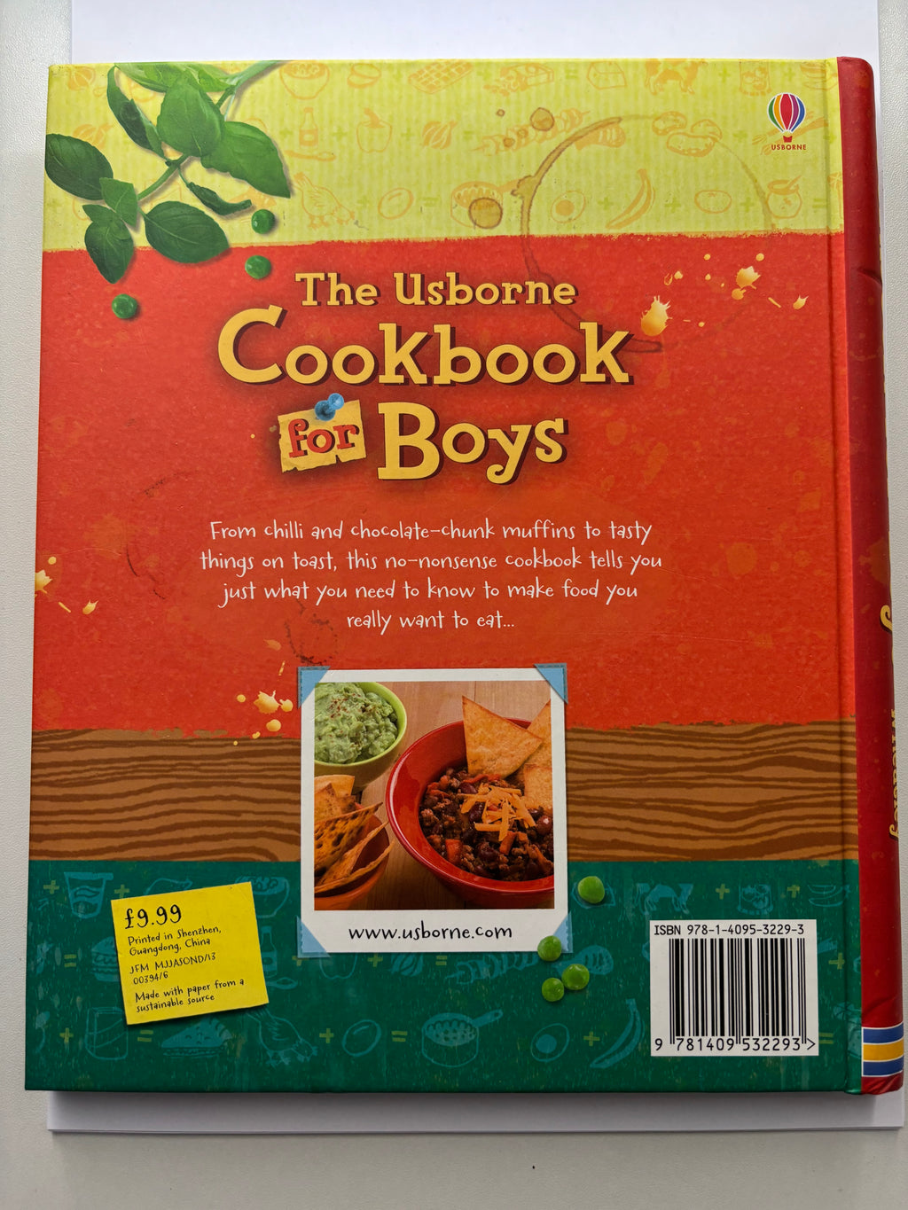 The Usborne Cookbook for Boys