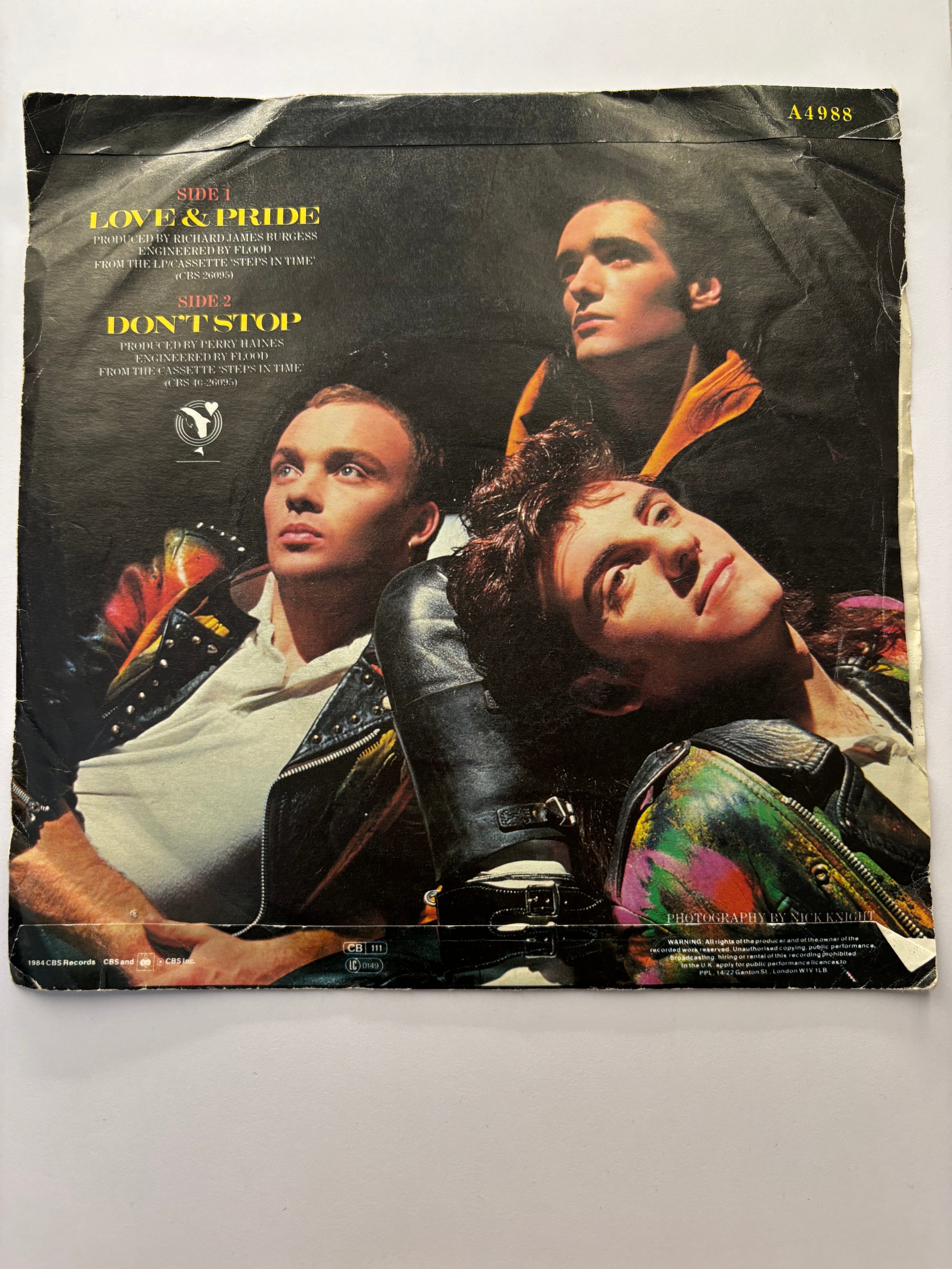 King- Love and Pride 7’’ Vinyl Single 1984