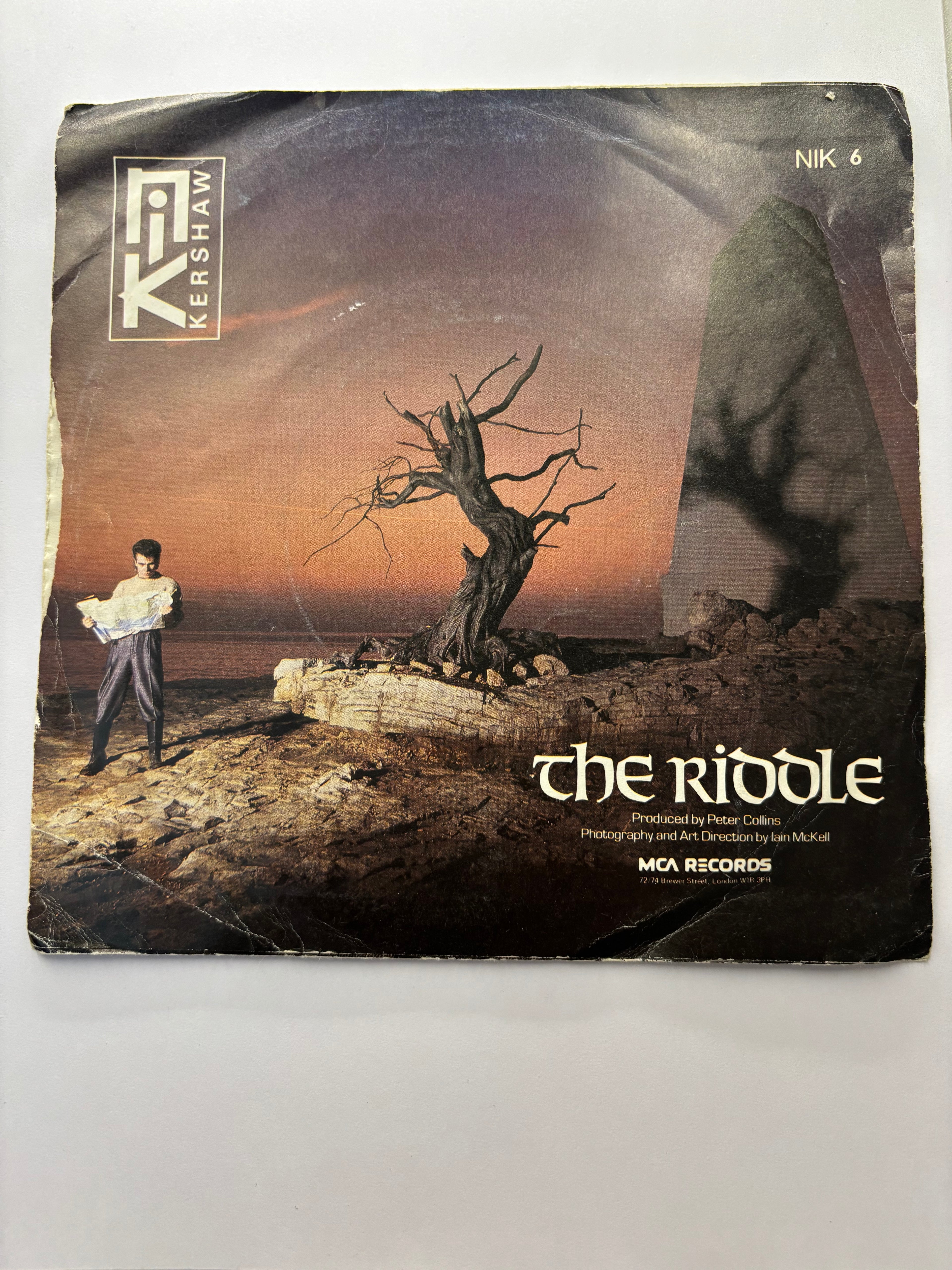 Nik Kershaw- The Riddle 7’’ Vinyl Single 1984