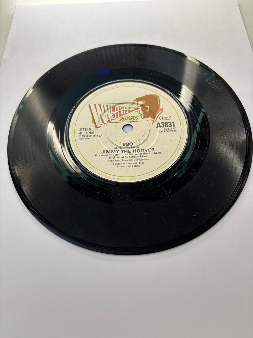 Jimmy the Hoover- Kill me Kwik 7’’ Vinyl Single 1983