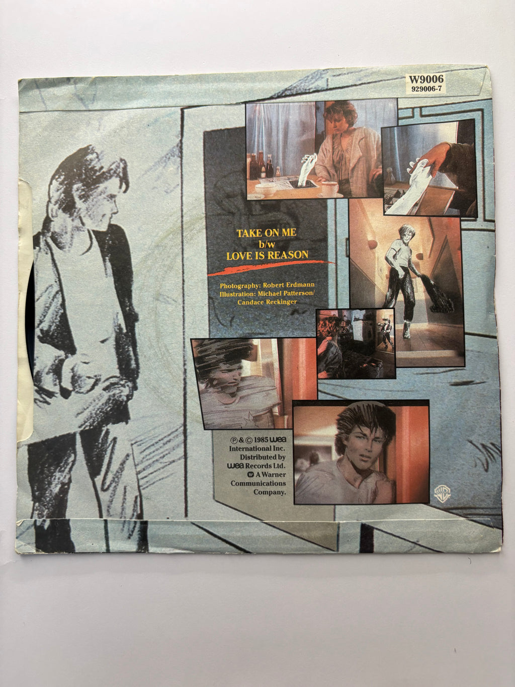 Aha- Take on me 7’’ Vinyl Single 1985