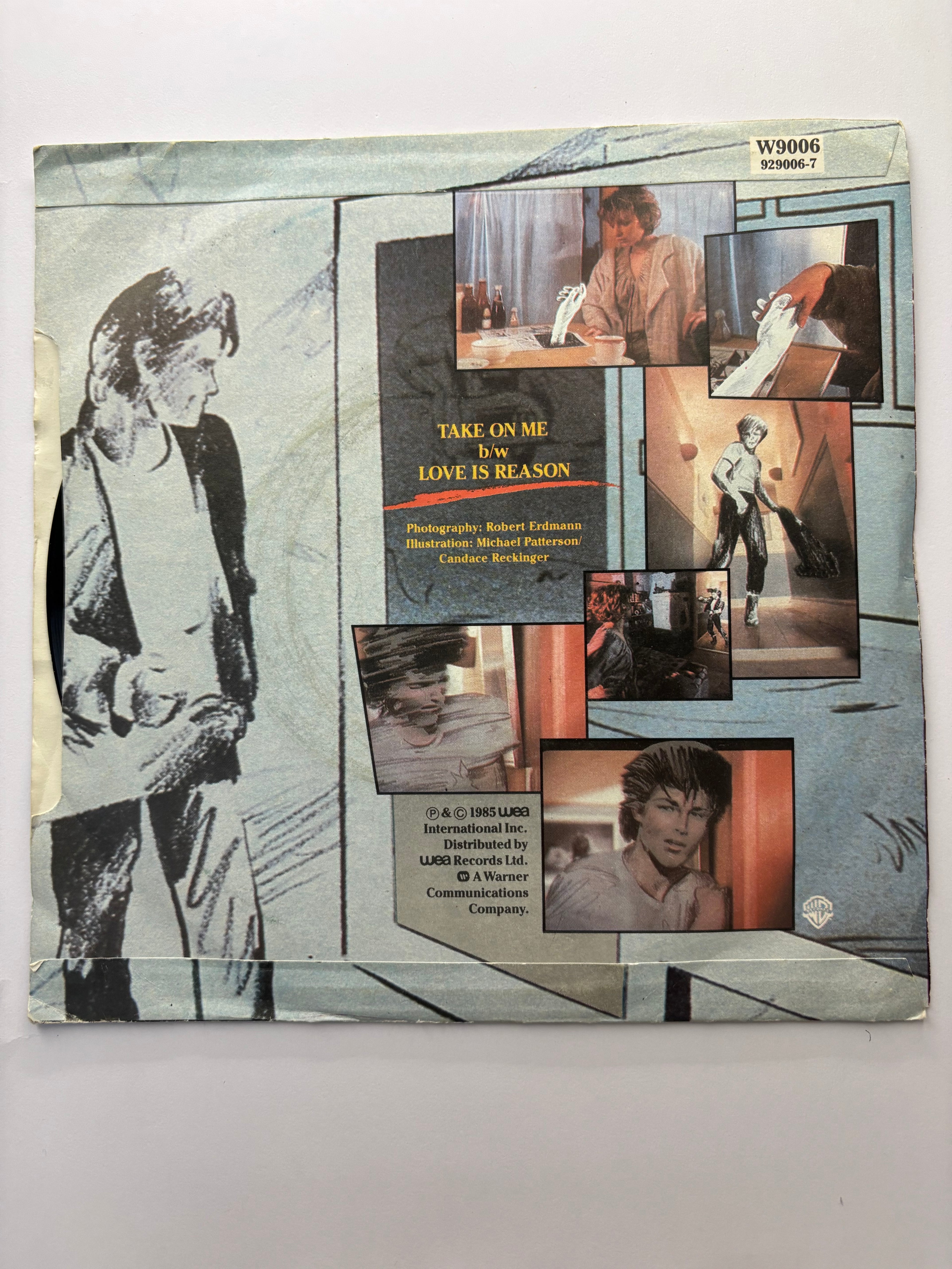 Aha- Take on me 7’’ Vinyl Single 1985