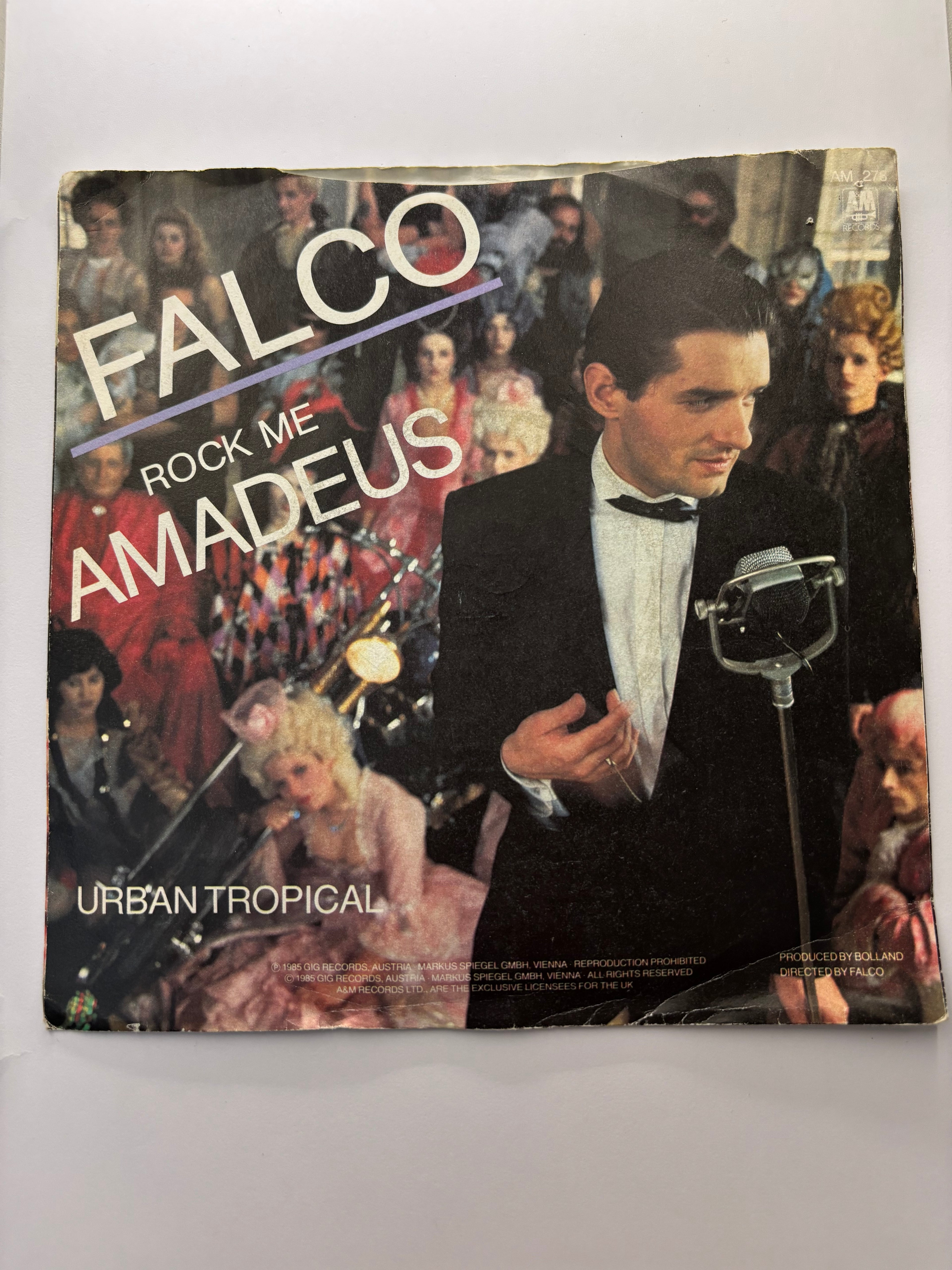 Falco- Rock me Amadeus 7’’ Vinyl Single 1985