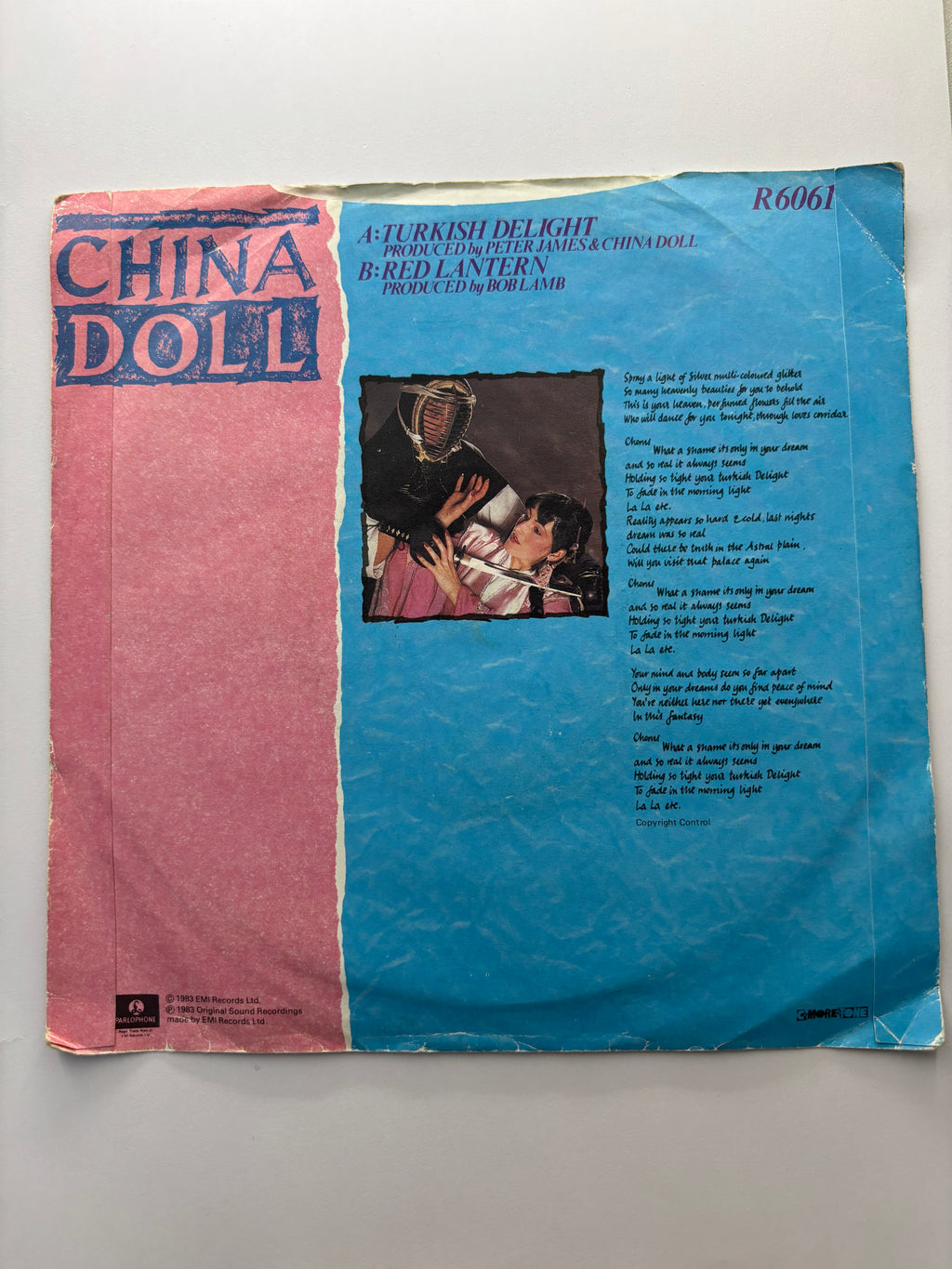 China Doll- Turkish Delight 7’’ Vinyl Single 1983