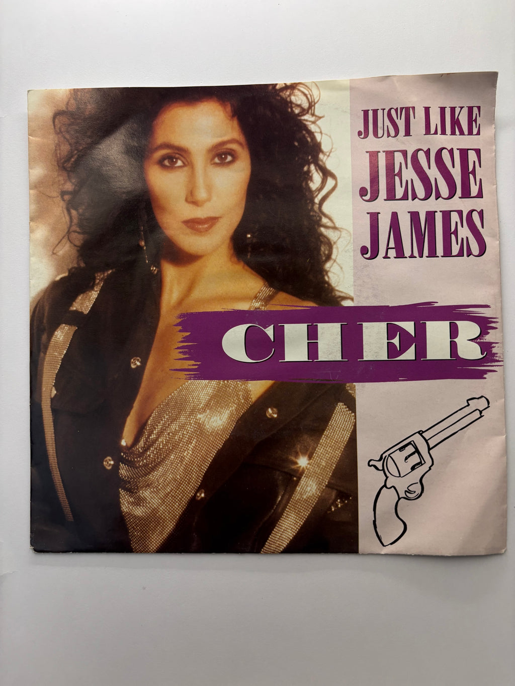 Cher- Just Like Jesse James 7’’ Vinyl Single 1989