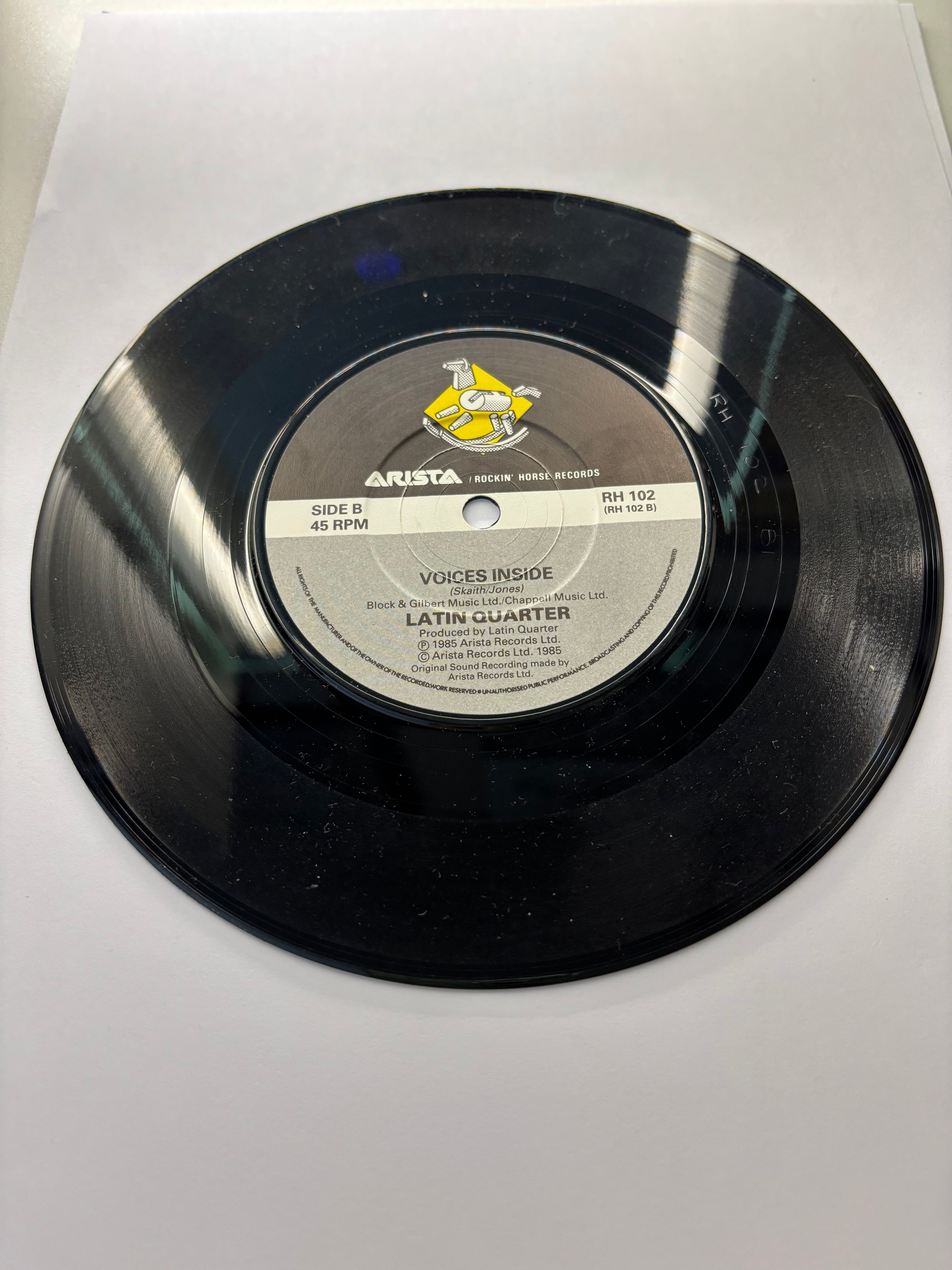 Latin Quarter- Radio Africa 7’’ Vinyl Single 1985