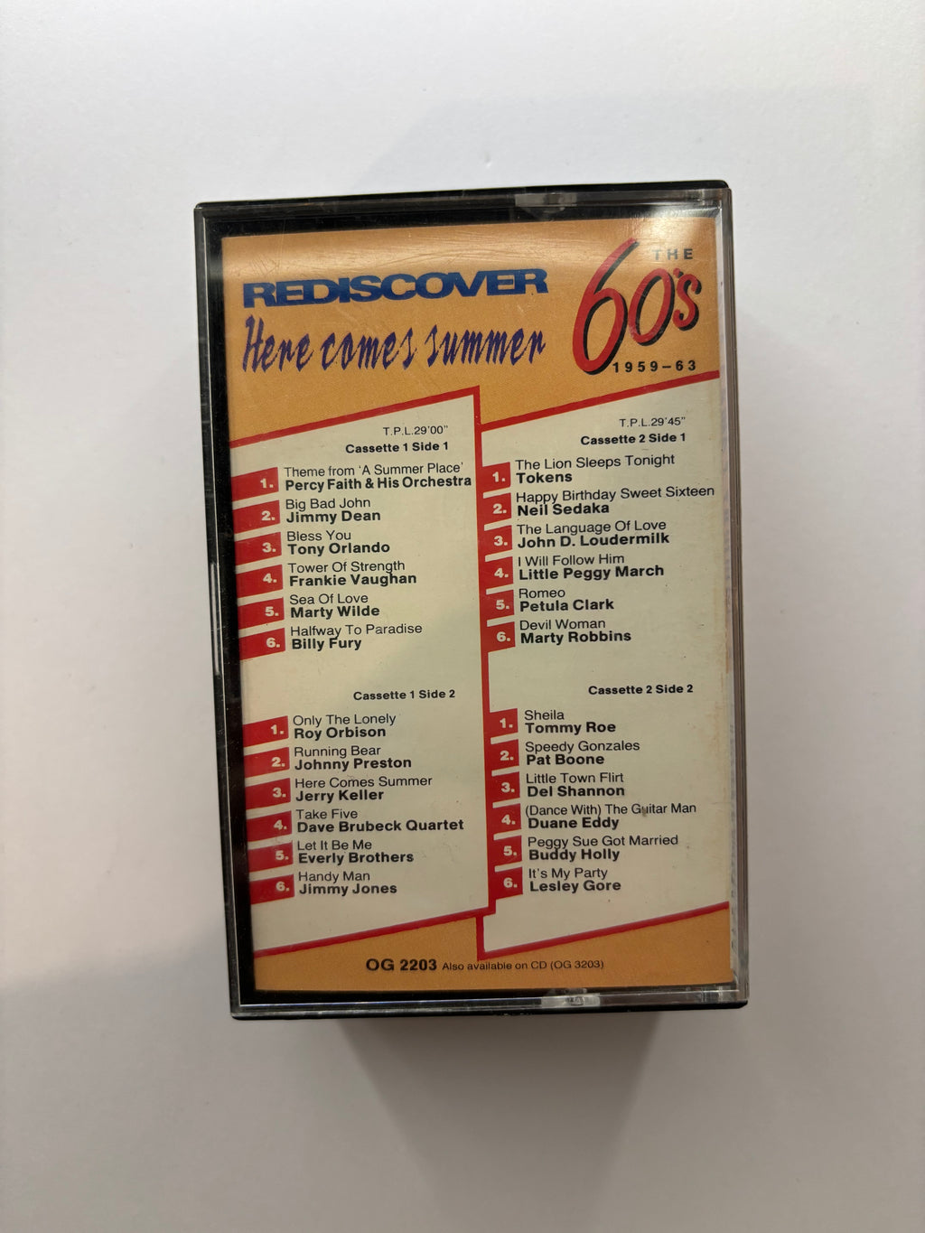 Here comes Summer- The 60s Double Cassette