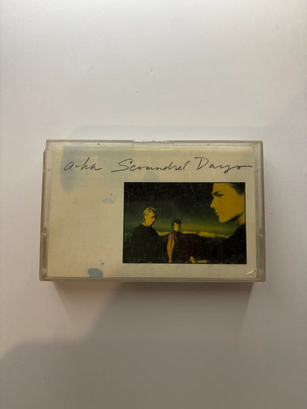 A-Ha Scoundrel Day Cassette Tape 1986 front cover description UK