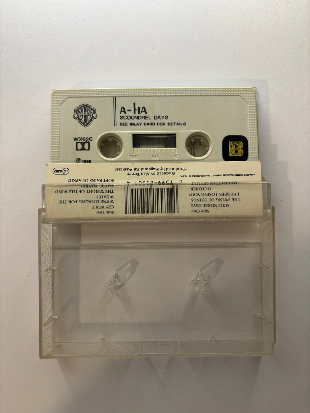 Aha- Scoundrel Days Cassette