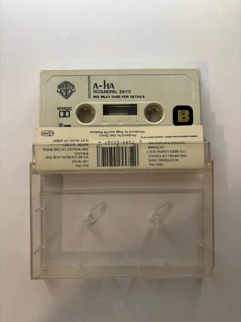 A-Ha Scoundrel Days vintage Cassette Tape condition UK seller 