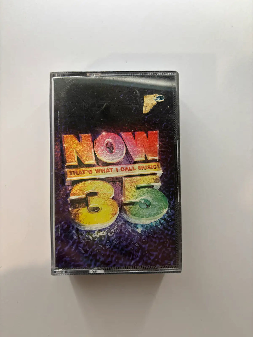 Now That's What I Call Music 35 vintage cassette front UK