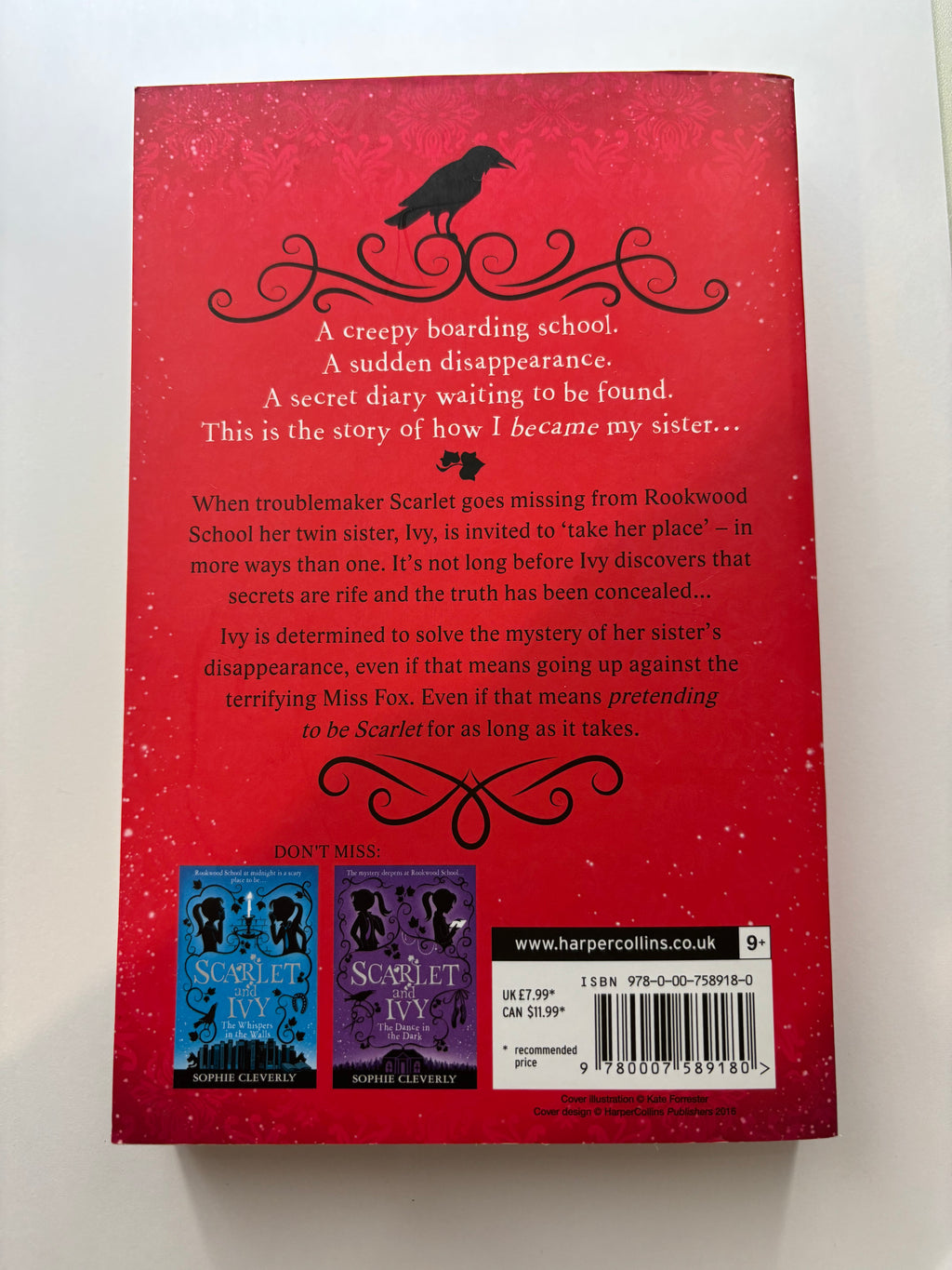 Scarlet & Ivy- The Lost Twin by Sophie Clevery